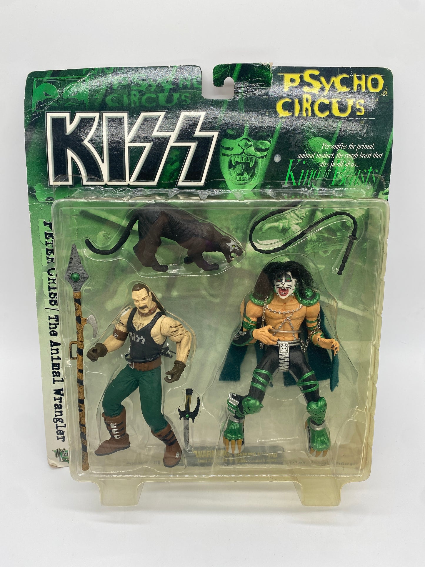 McFarlane Toys KISS Psycho Circus Lot of 4 The Animal Wrangler Action Figures
