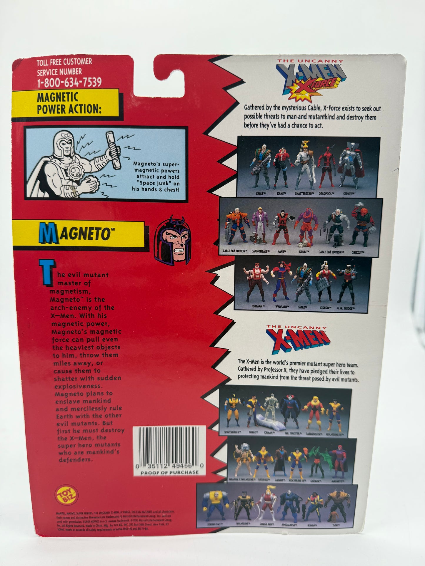 The Uncanny X-Men The Evil Mutants Magneto 1993 Marvel