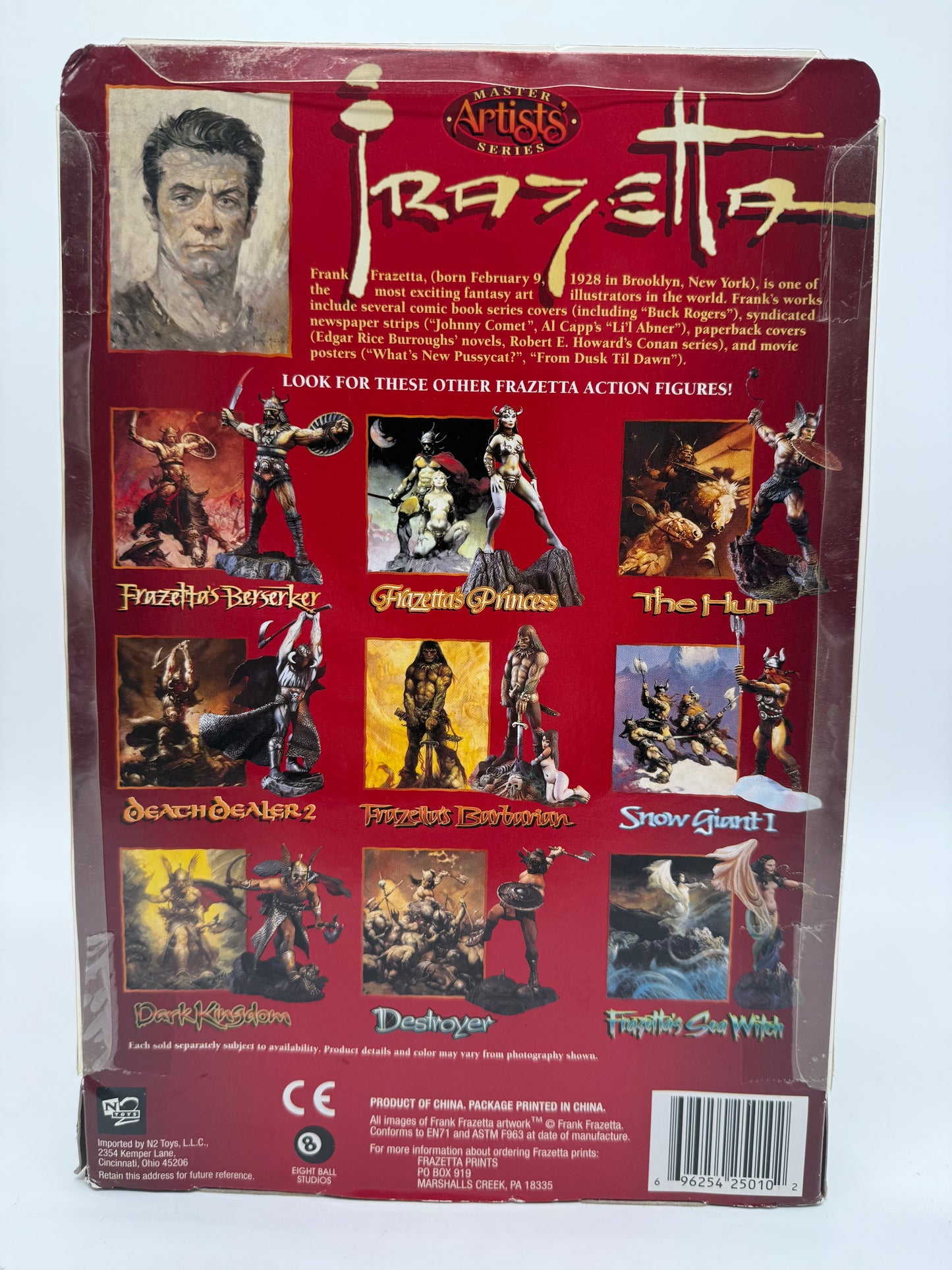 Master Artists Series Frazetta's Barbarian 1999 N2 Toys