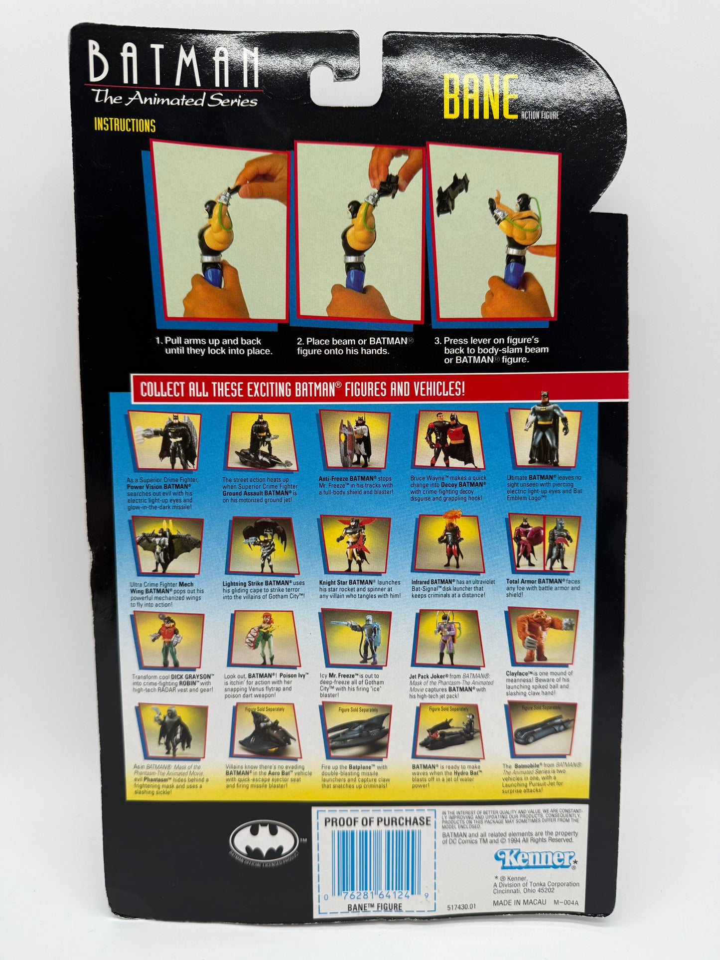 Kenner 1994 Batman Animated Series Bane