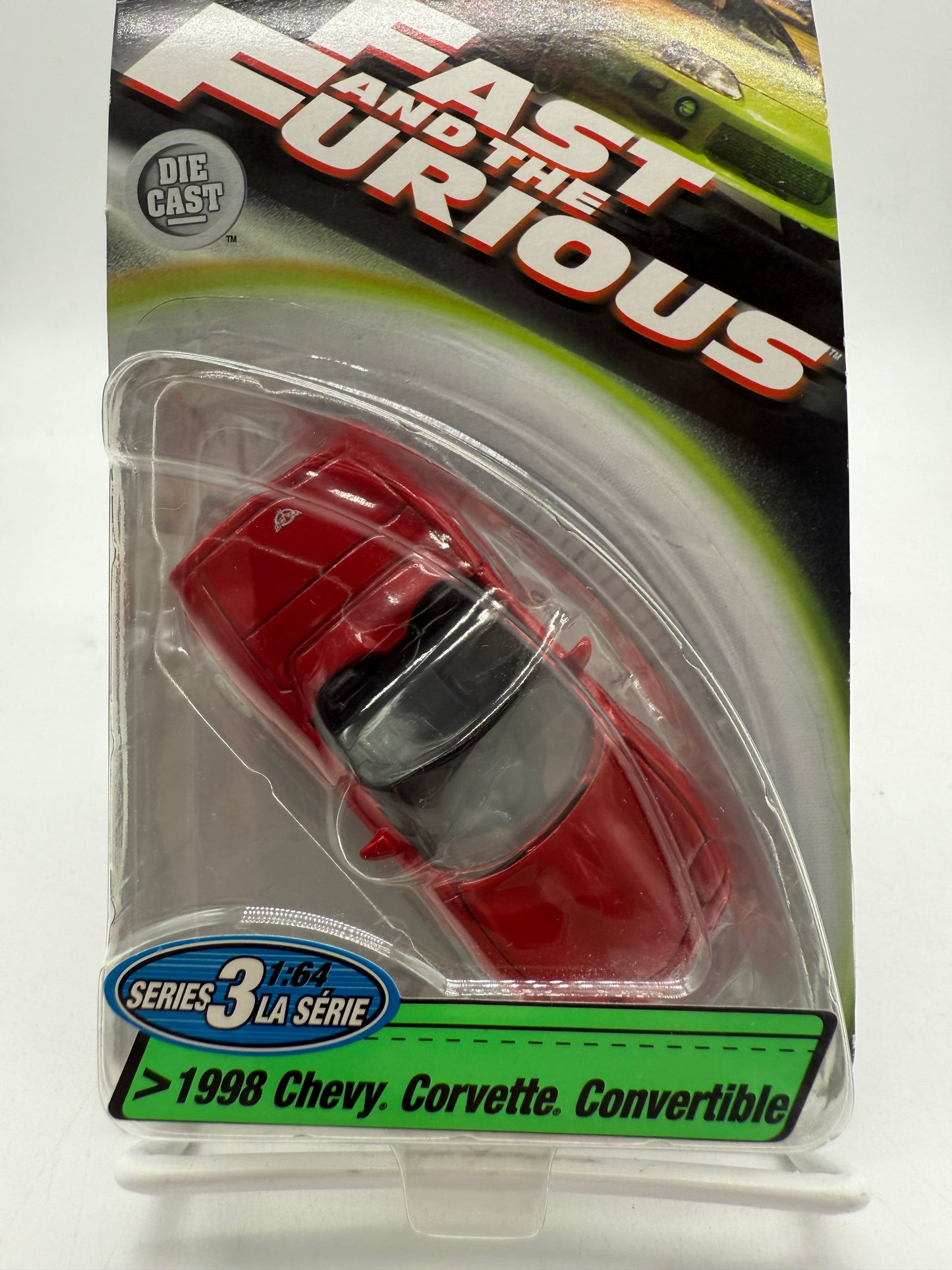 Racing Champions The Fast and The Furious 1998 Chevy Corvette Convertible 2002 RC ERTL