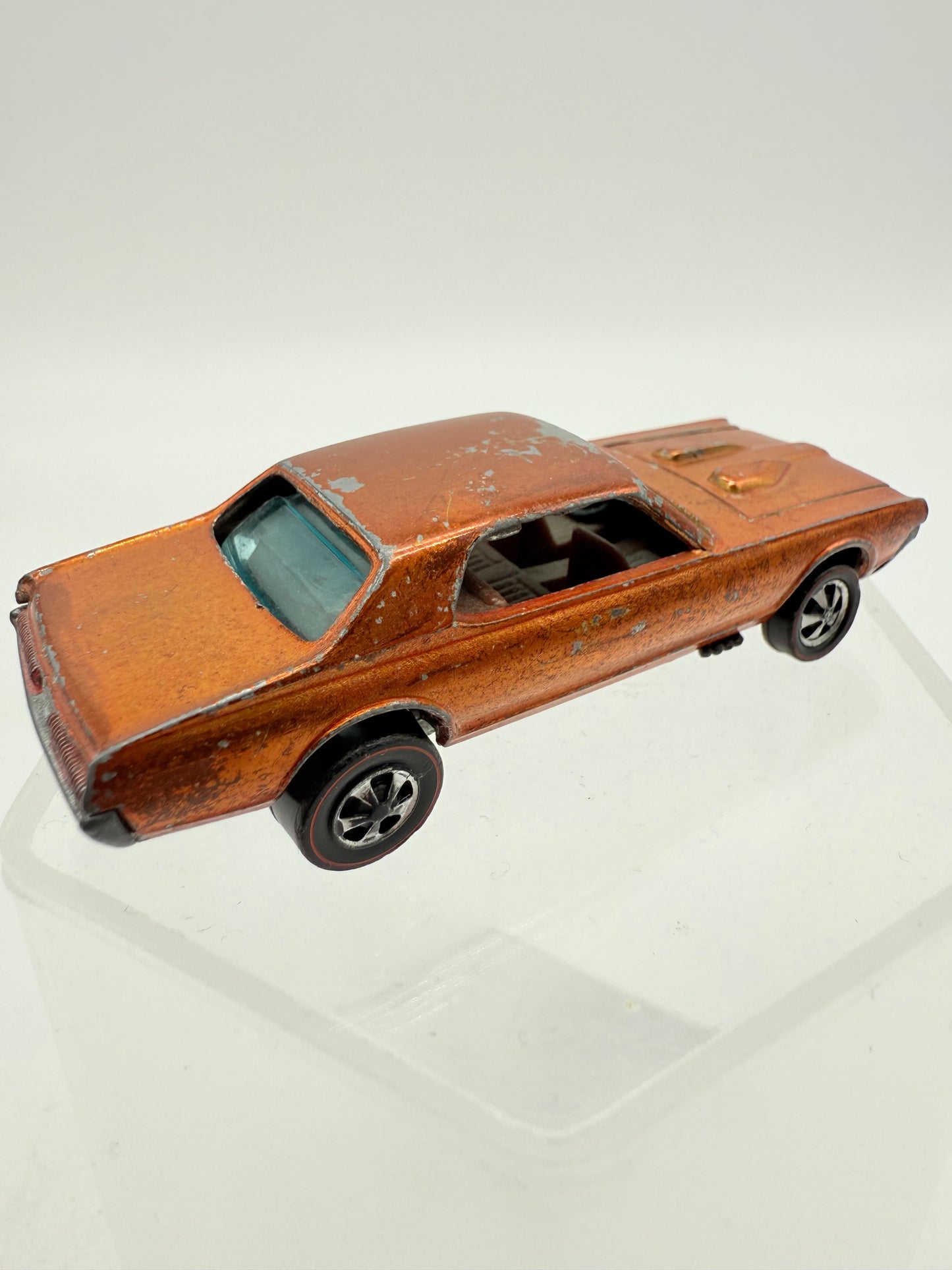 Hot Wheels Vintage Sweet 16 Redline Custom Couger (Orange) 1967 Mattel