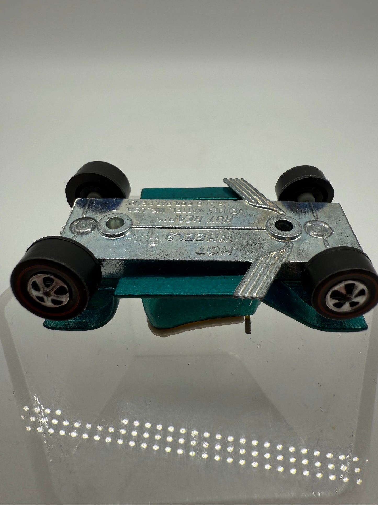 Hot Wheels Vintage 1968 Redline Hot Heap (Teal) Mattel