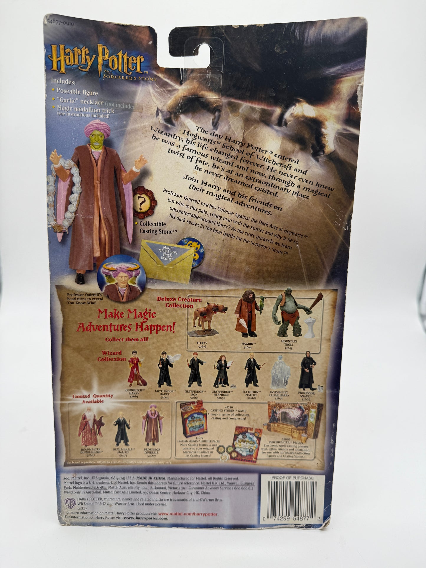 Harry Potter and the Sorcerer's Stone Lord Voldemort 2001 Warner Bros Studio