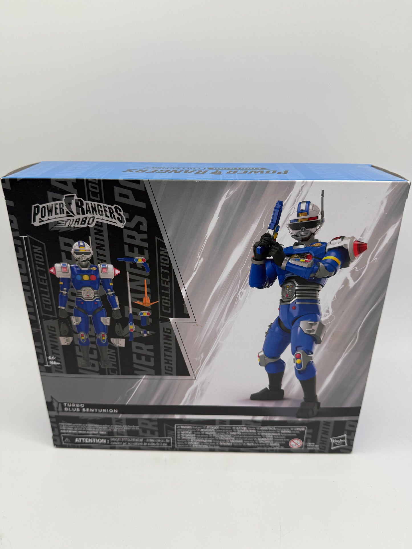 Power Rangers Lightning Turbo Blue Senturion 2023 Hasbro