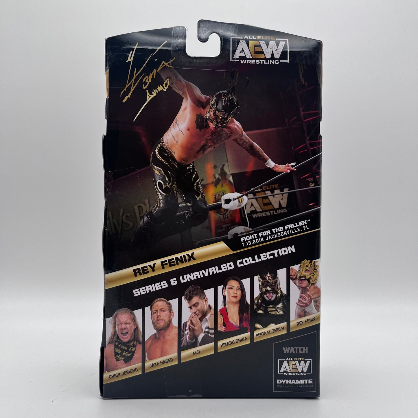 AEW Unrivaled Series 6 Rey Fenix Wrestling Figure