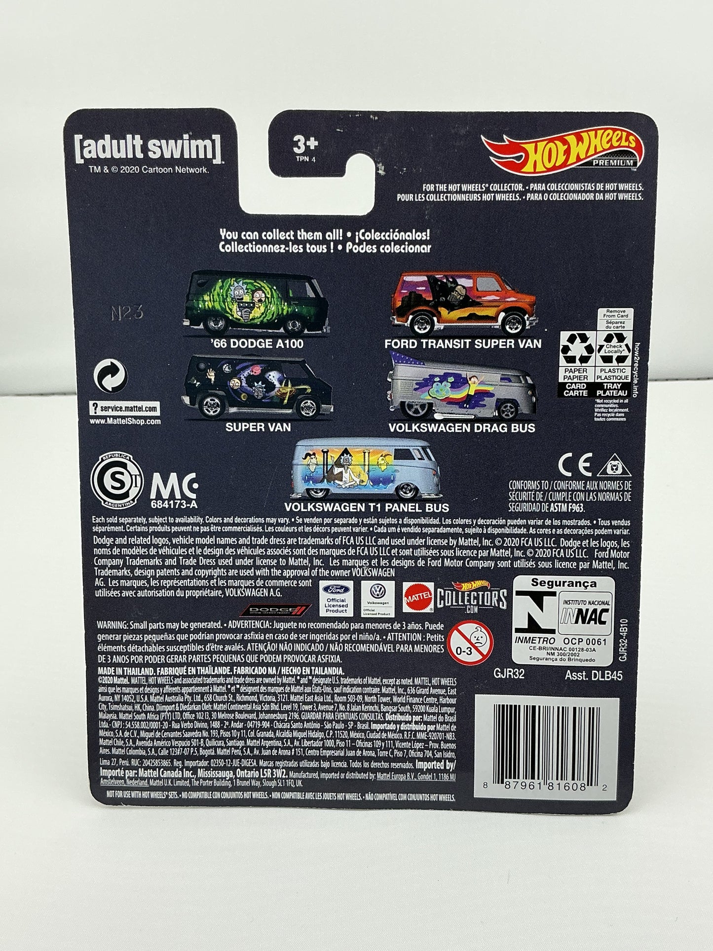 Hot Wheels Rick And Morty Super Van 2020 Mattel
