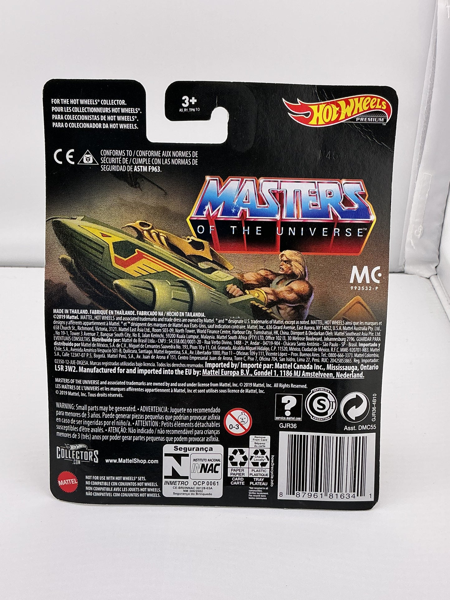 Hot Wheels Masters of the Universe Wind Raider 2019 Mattel