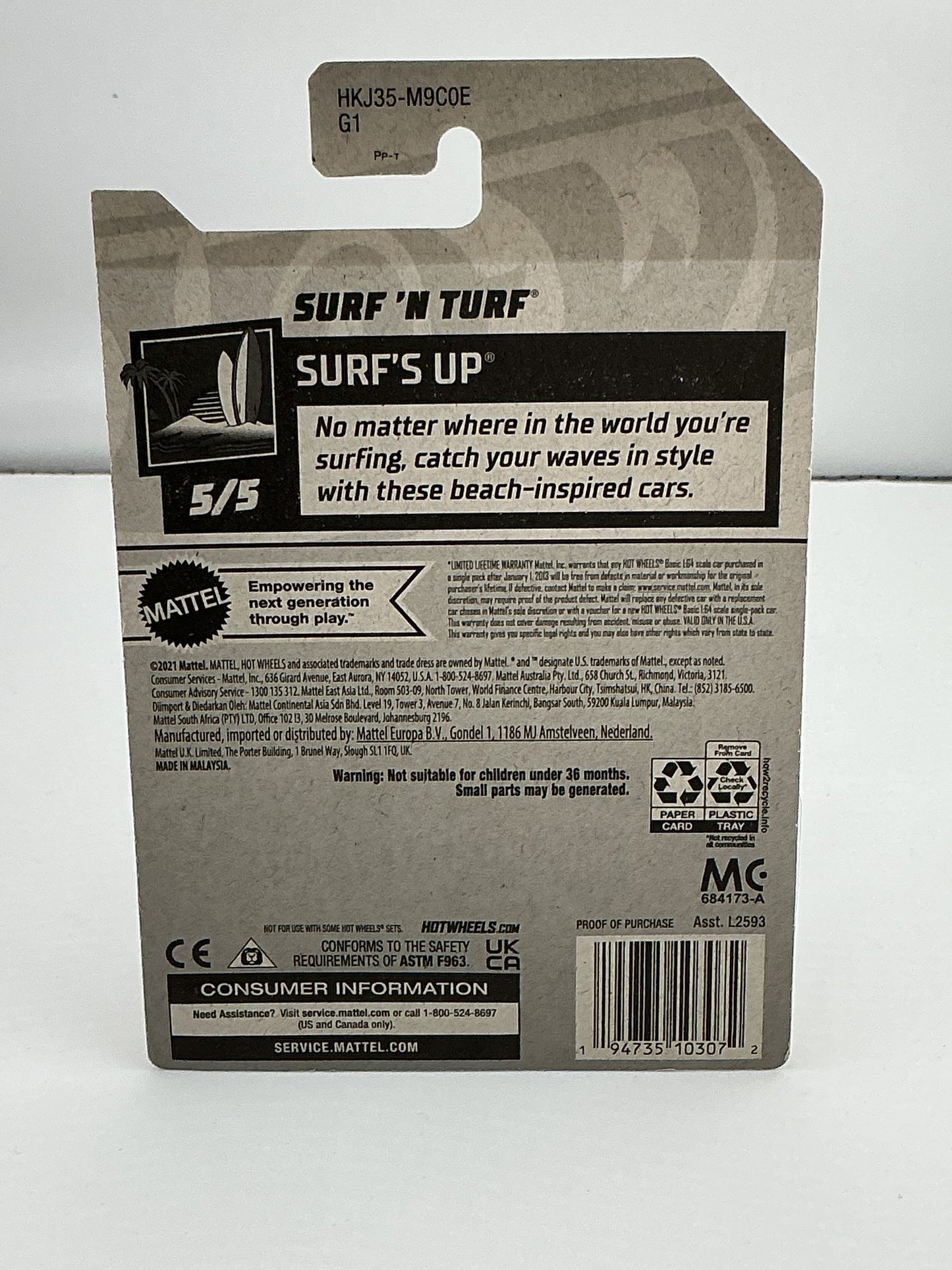 Hot Wheels Surf ‘n Turf 2021 Mattel