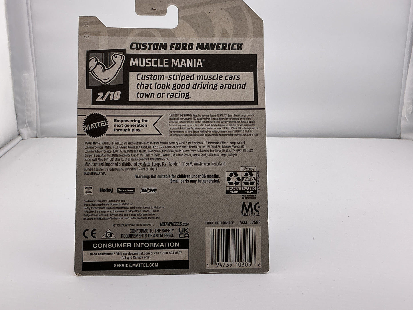 Hot Wheels Custom Ford Maverick 2021 Mattel