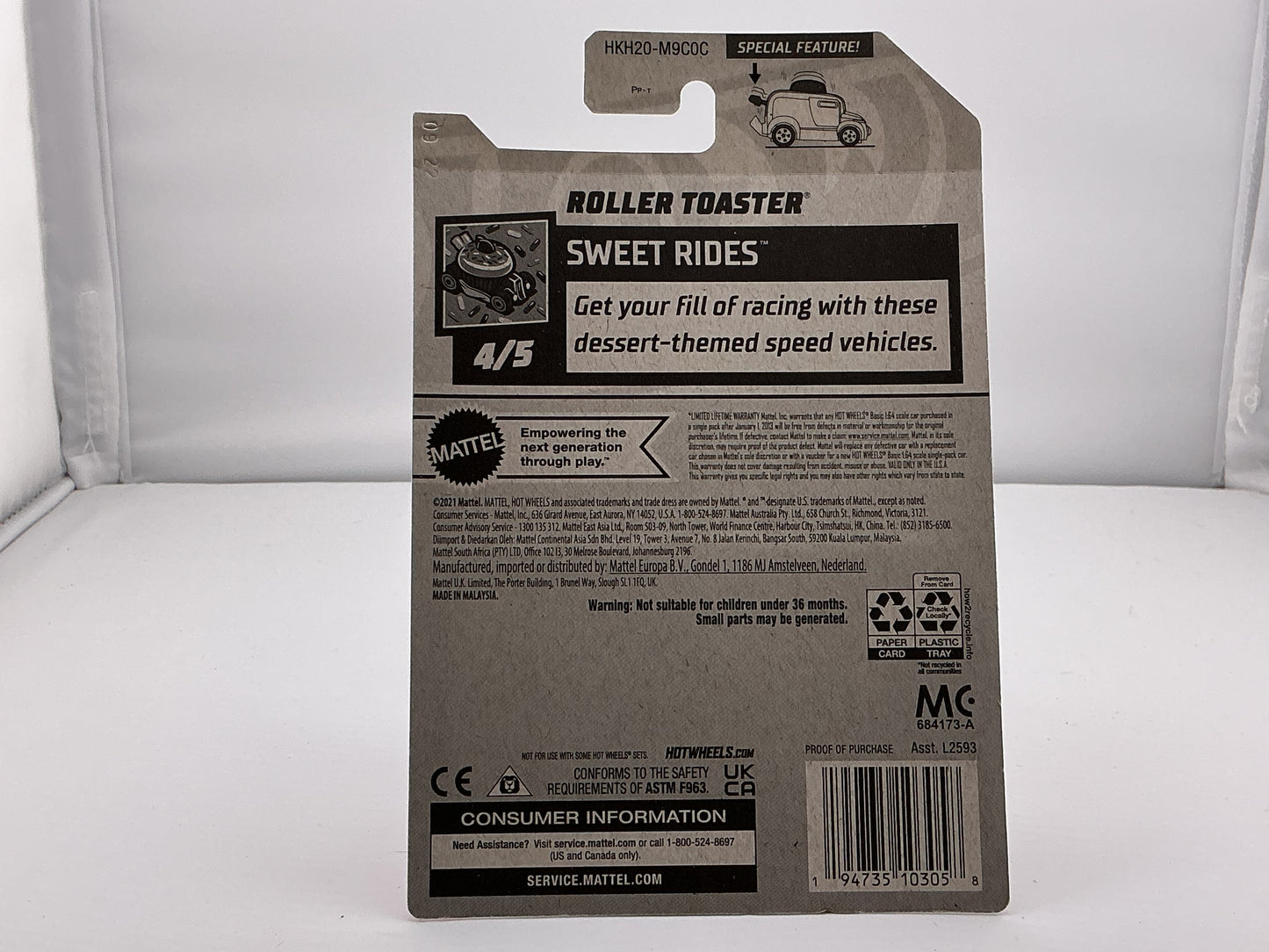 Hot Wheels Roller Toaster 2021