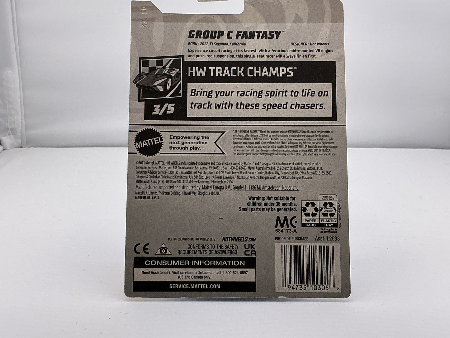 Hot Wheels Group C Fantasy 2021 Mattel