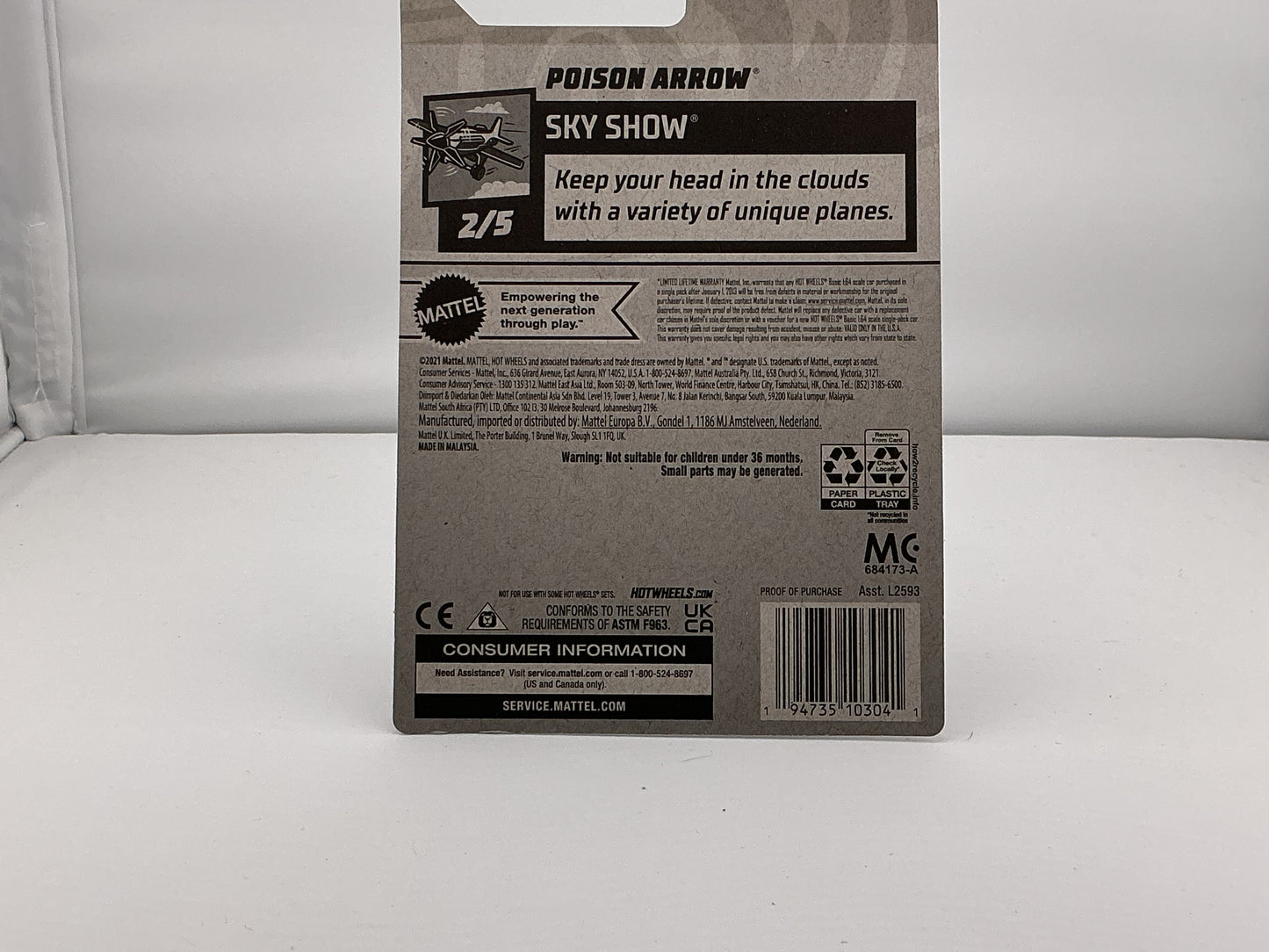 Hot Wheels Poison Arrow 2021 Mattel