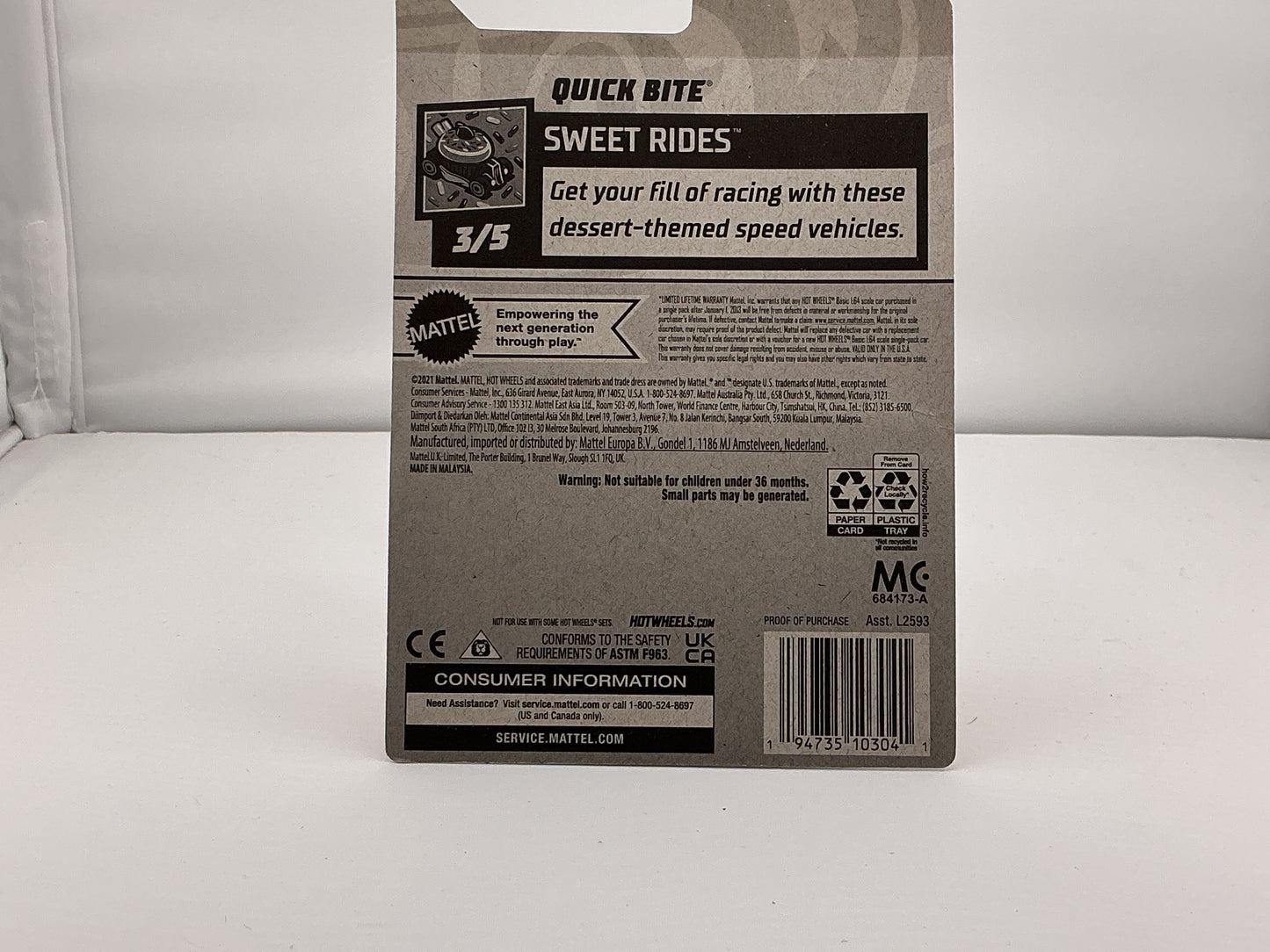 Hot Wheels Quick Bite 2021 Mattel