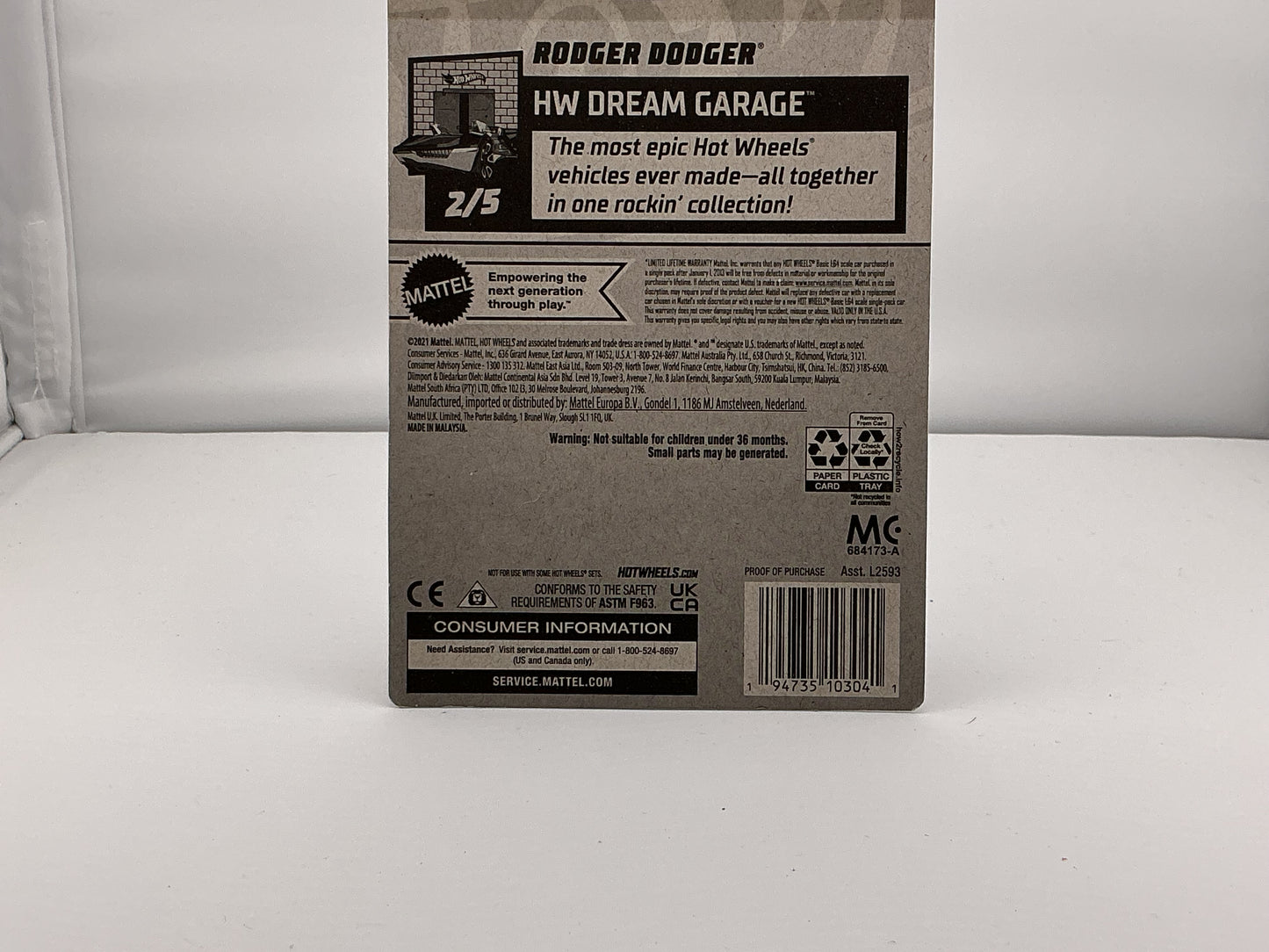 Hot Wheels Rodger Dodger 2021 Mattel