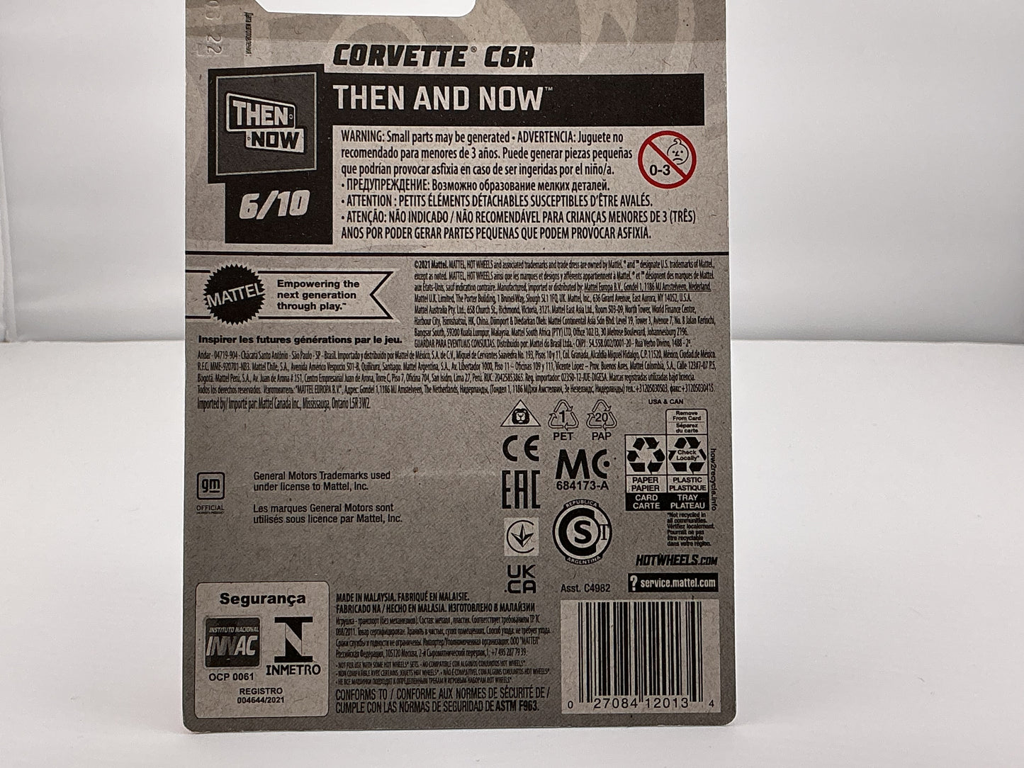 Hot Wheels Corvette C6R 2021 Mattel