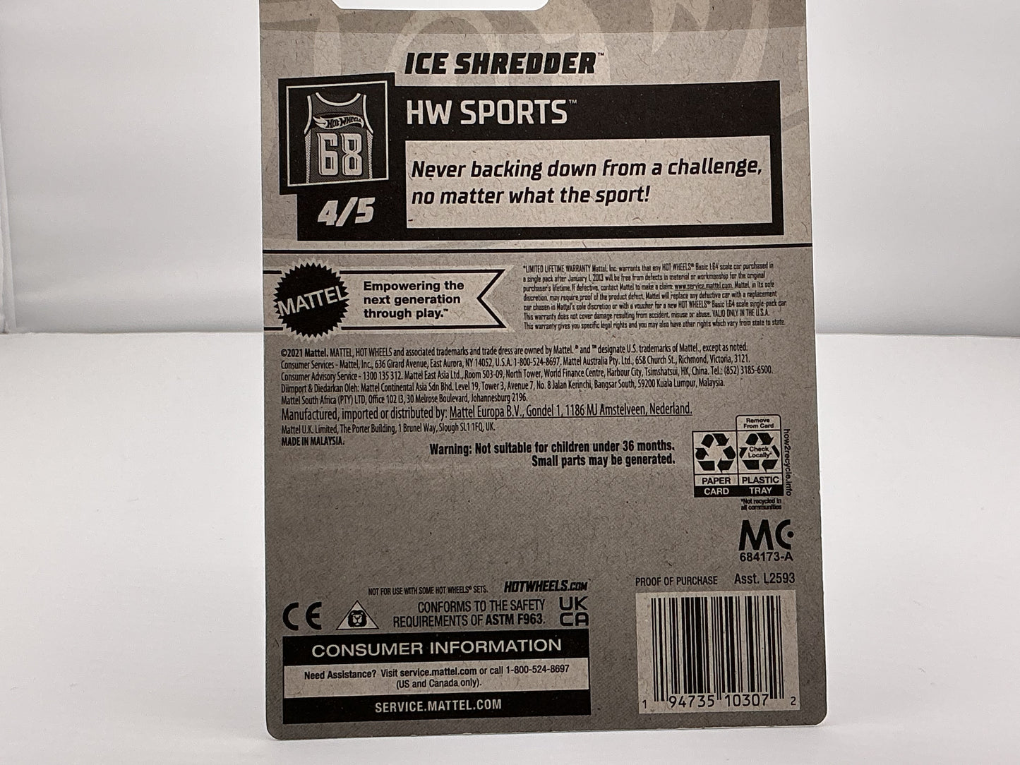 Hot Wheels Ice Shredder 2021 Mattel