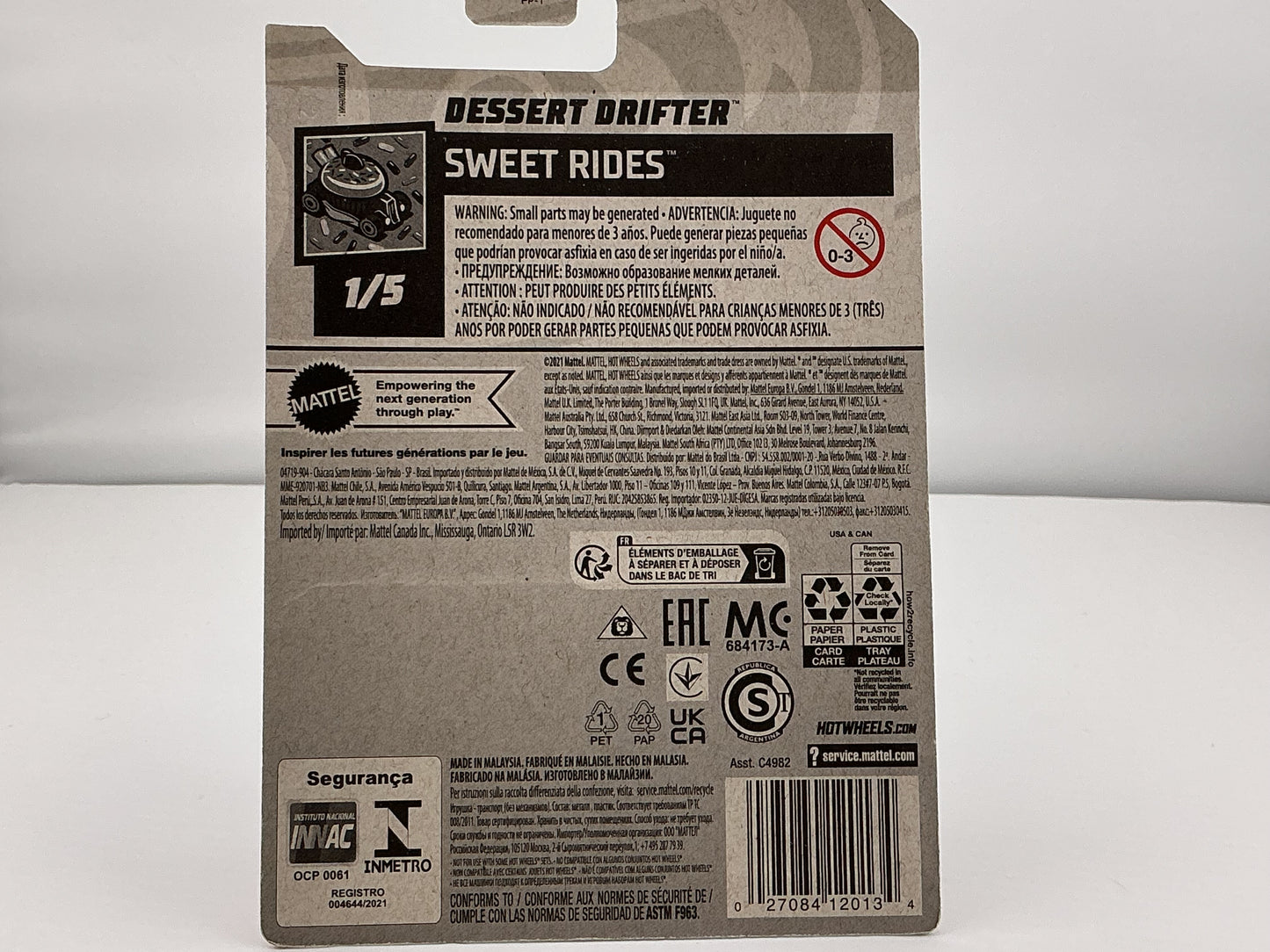 Hot Wheels Dessert Drifter 2021 Mattel