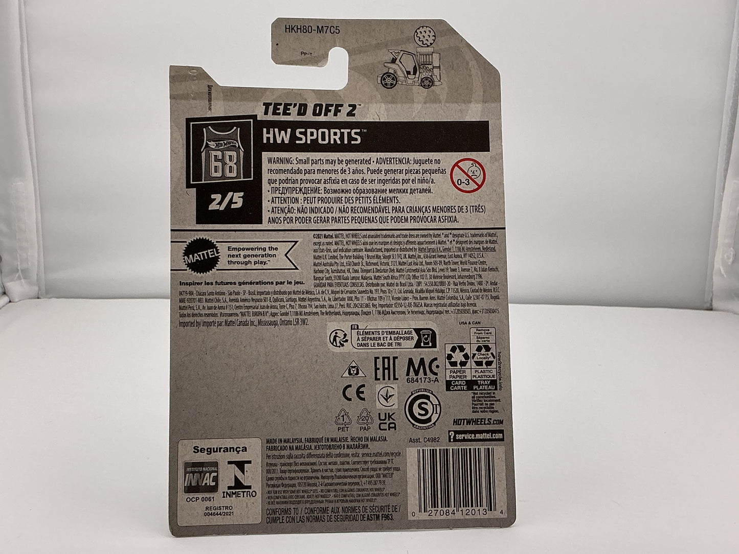 Hot Wheels Tee’d Off 2 2021 Mattel