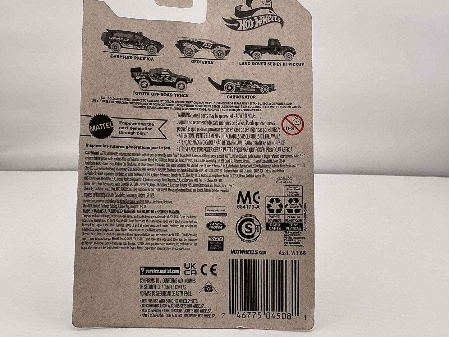 Hot Wheels Geoterra 2021 Mattel