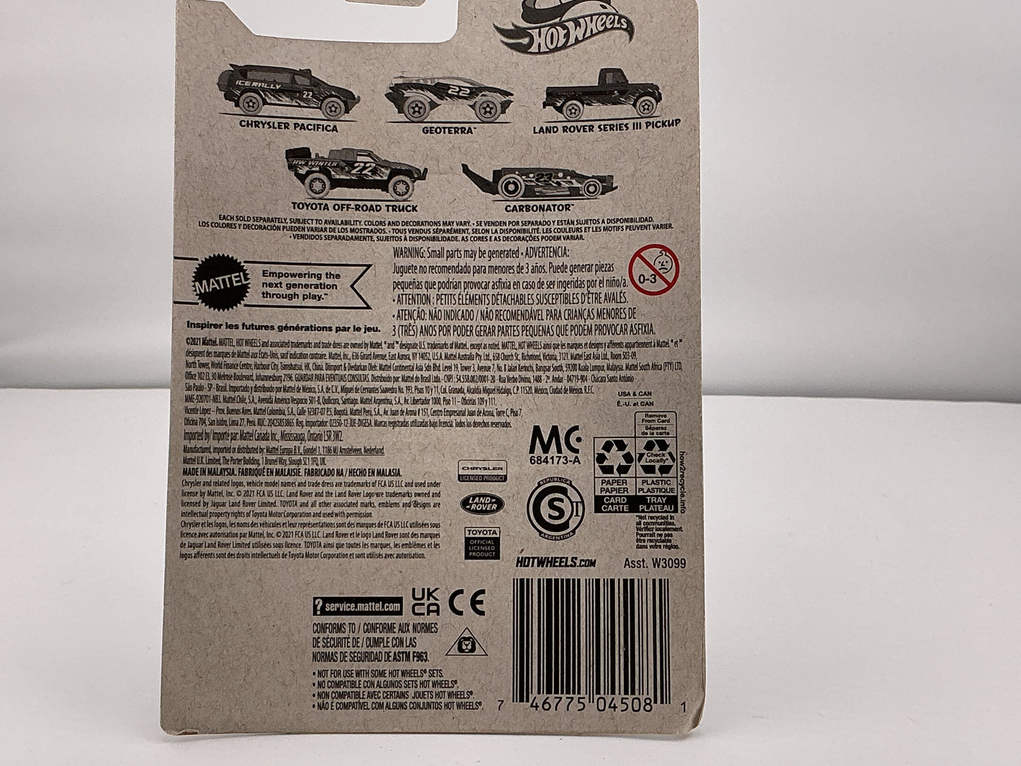 Hot Wheels Land Rover Series III Pickup 2021 Mattel