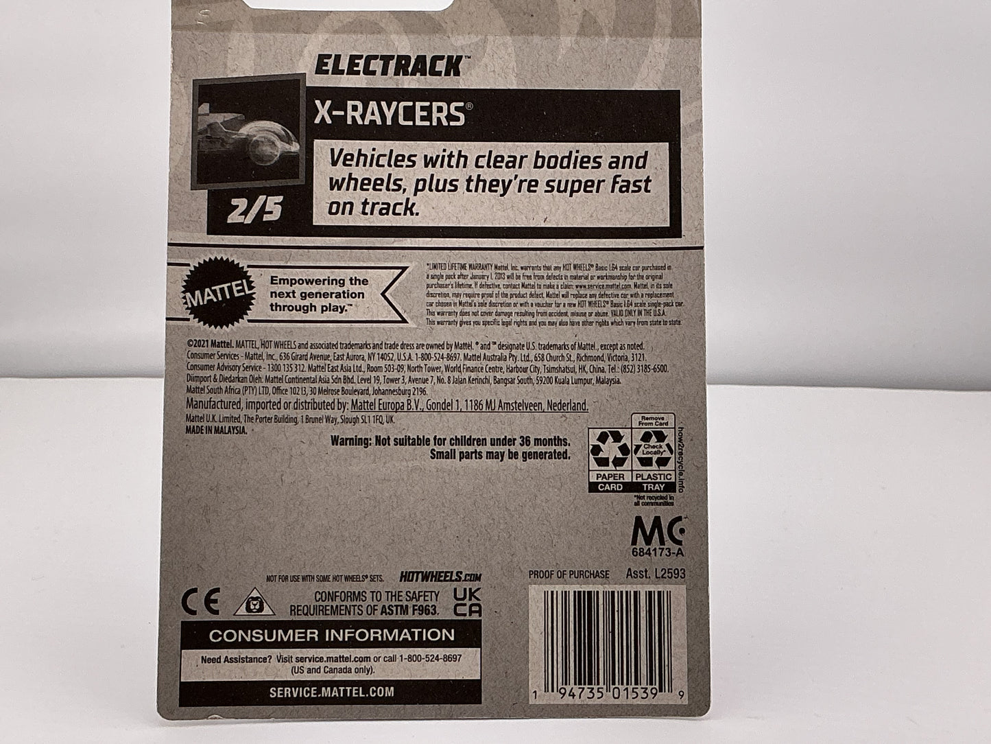 Hot Wheels Electrack 2021 Mattel