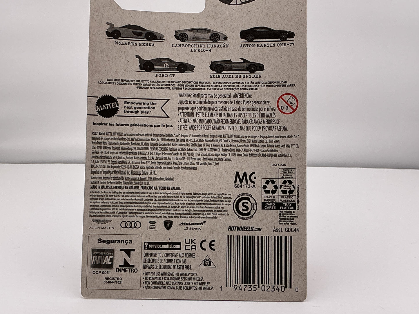 Hot Wheels Ford GT 2021 Mattel