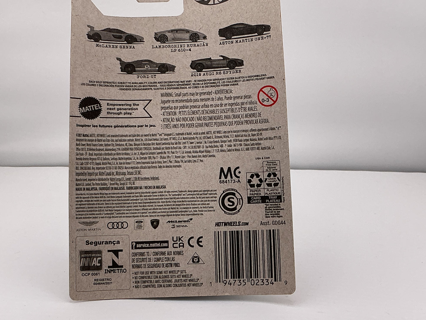 Hot Wheels Aston Martin One-77 2021 Mattel