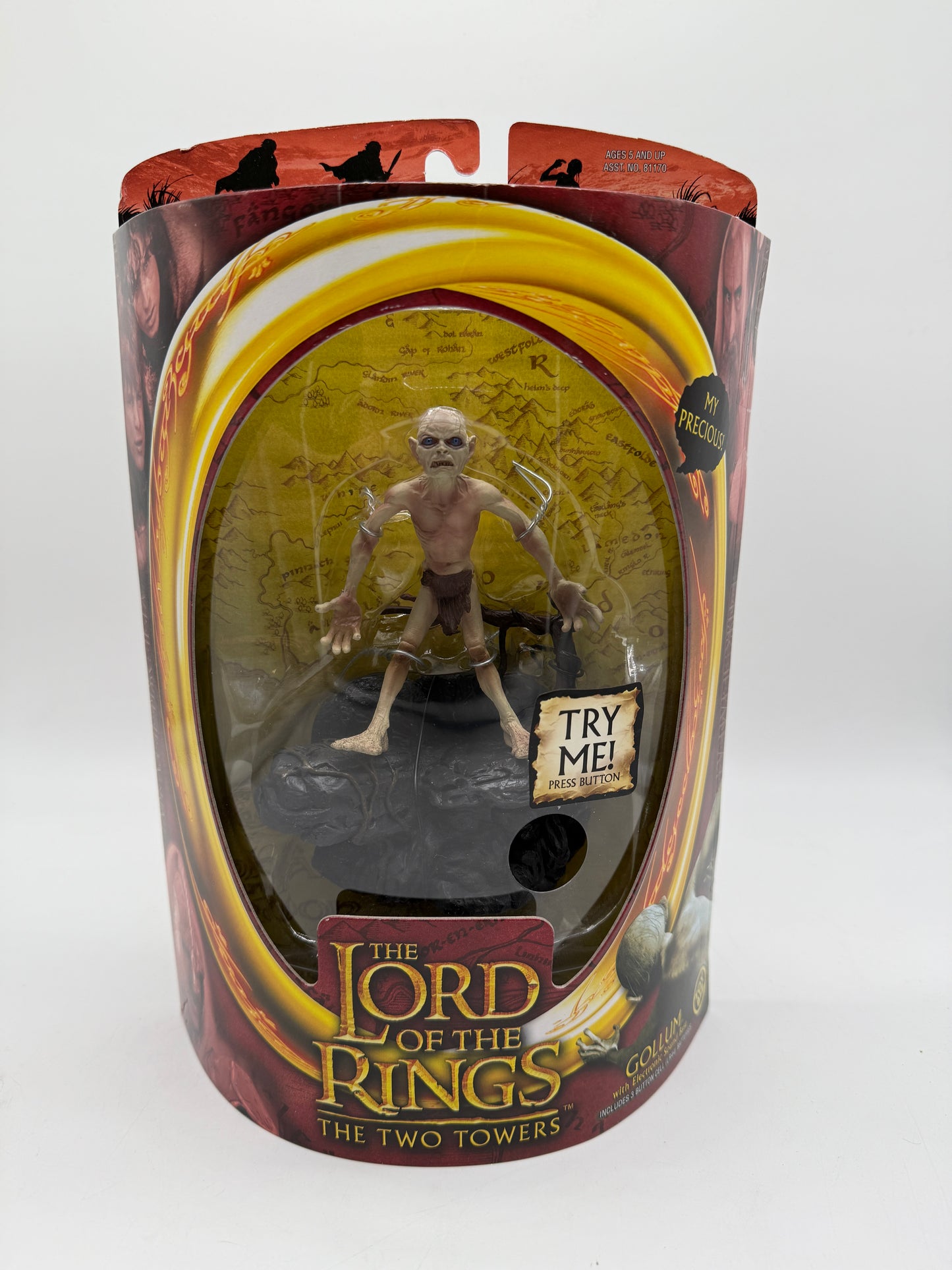 Lord of the Rings Gollum 2003 Toy Biz