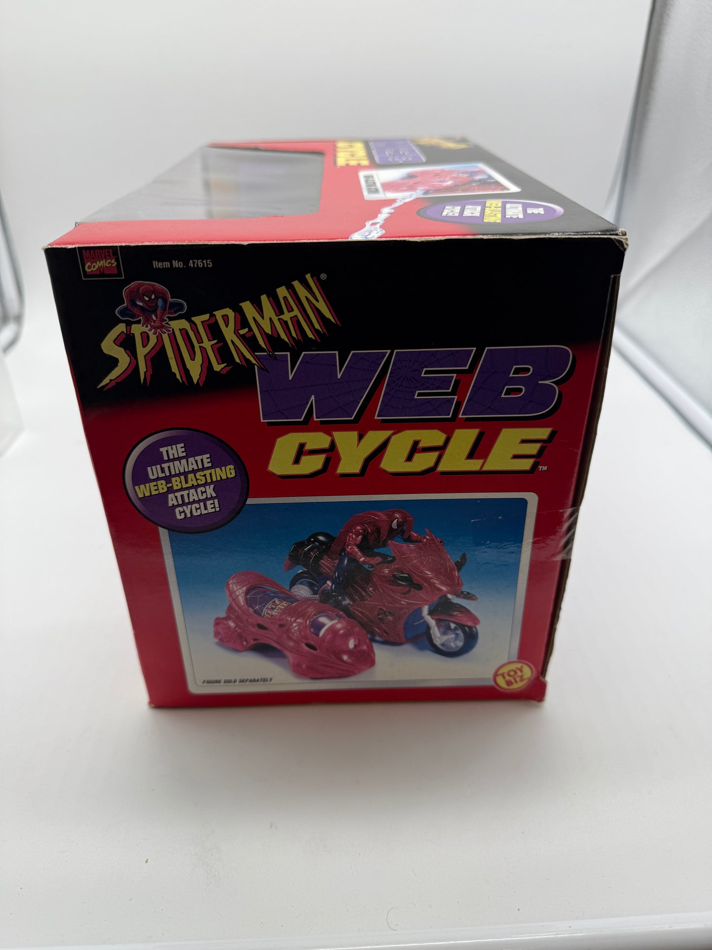 Spider Man Web Cycle 1998 Toy Biz