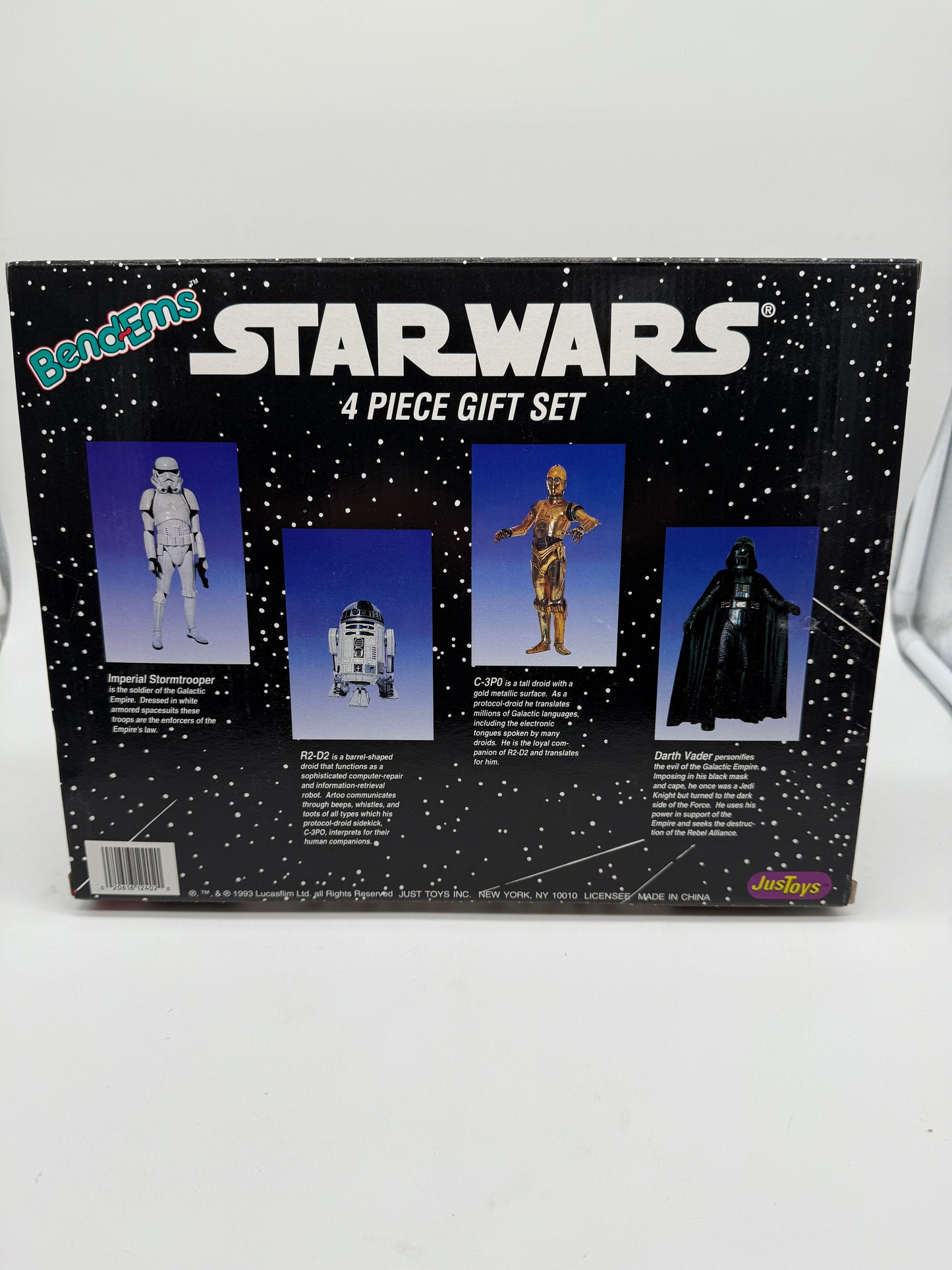 Star Wars Bend-ems 1993 JusToys