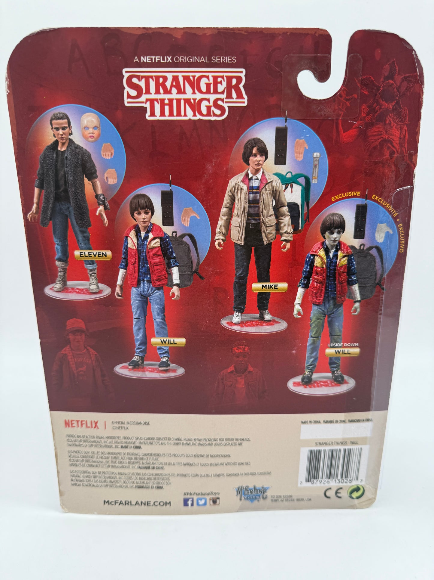 Stranger Things Will 2018 McFarlane Toys
