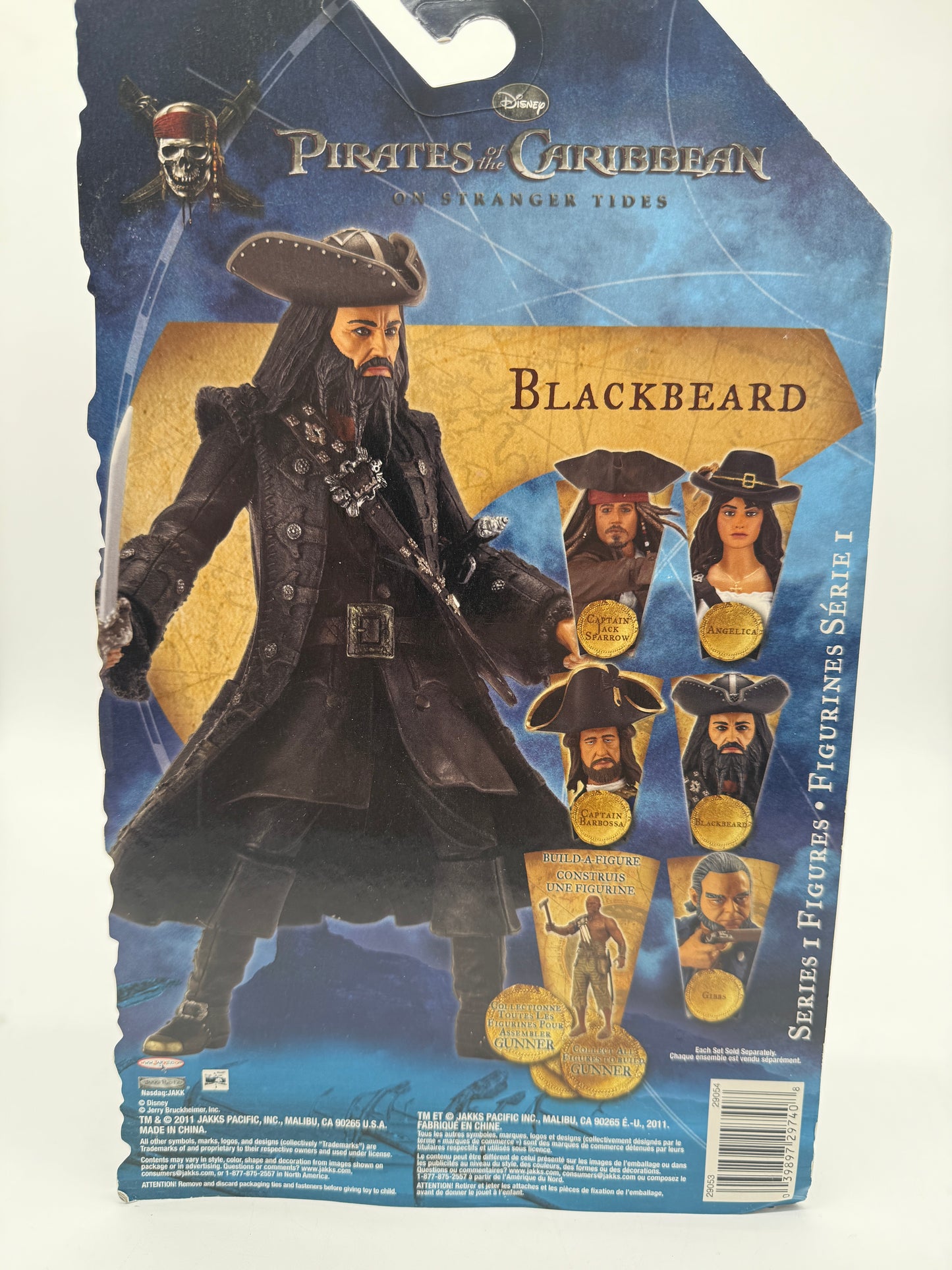 Pirates of the Caribbean Blackbeard 2011 Jakks Pacific