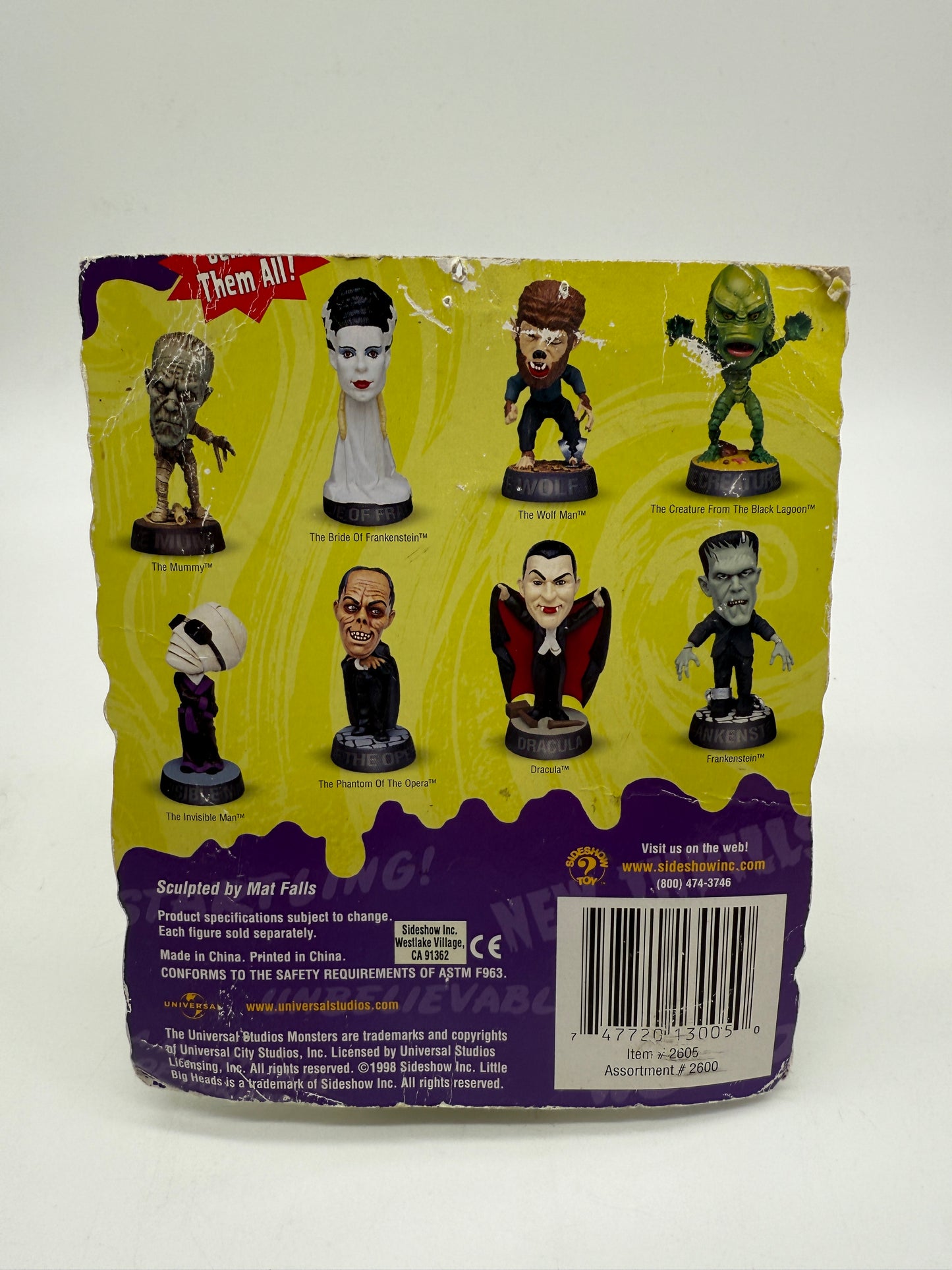 The Bride of Frankenstein Series One Universal Studios 1998