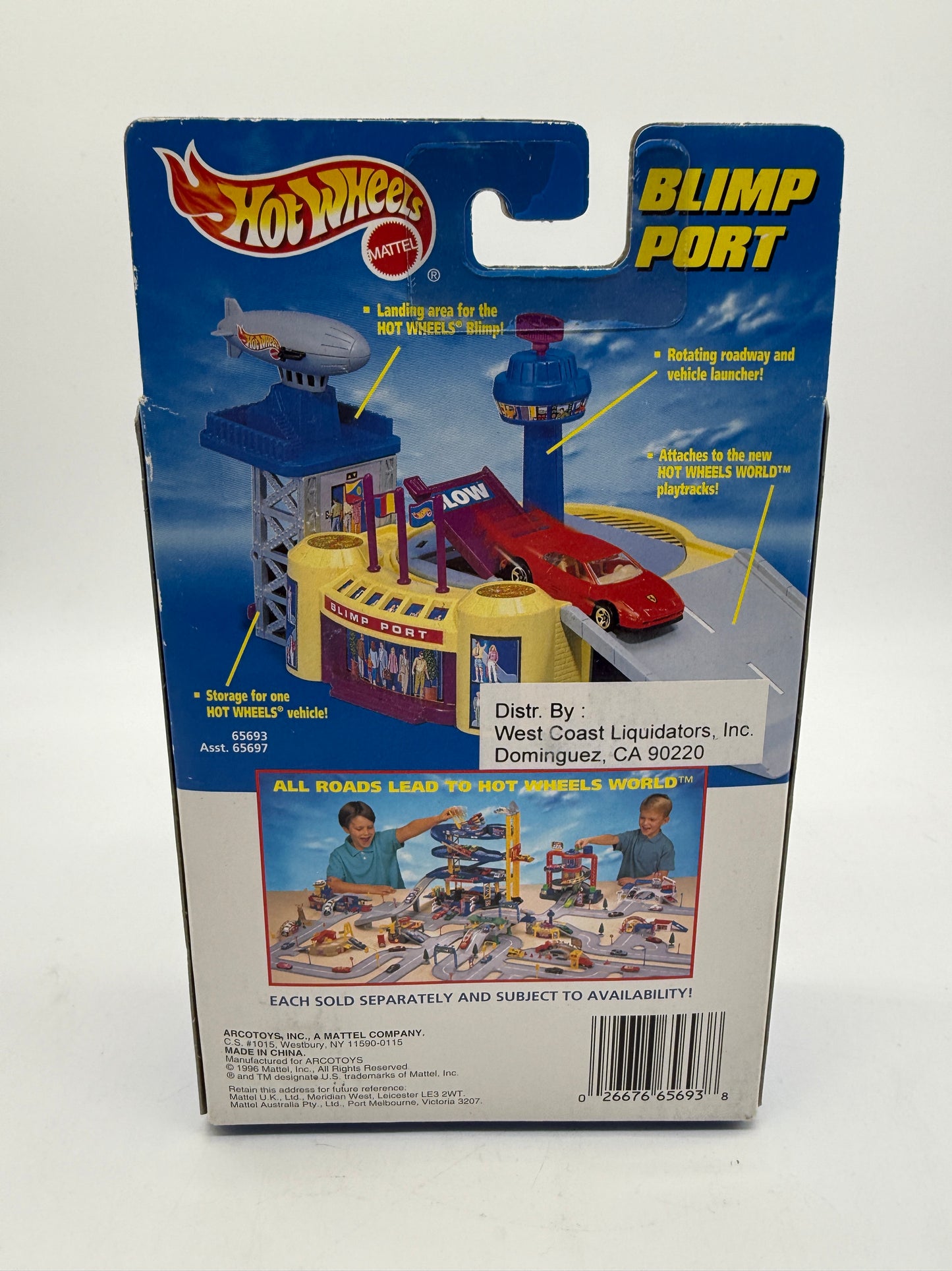 Hot Wheels Blimp Port 1996 Mattel