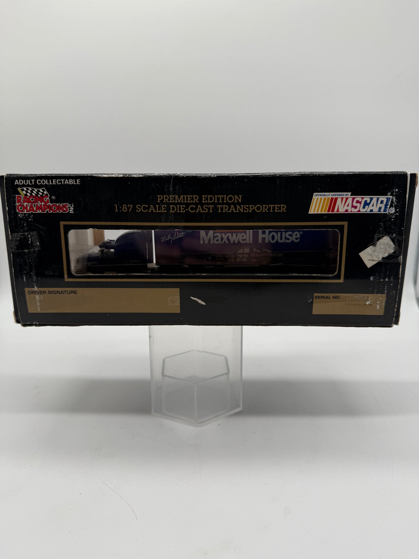 Racing Champions Premier Edition 1/87th scale Diecast Transporter 1993 Racing Champions