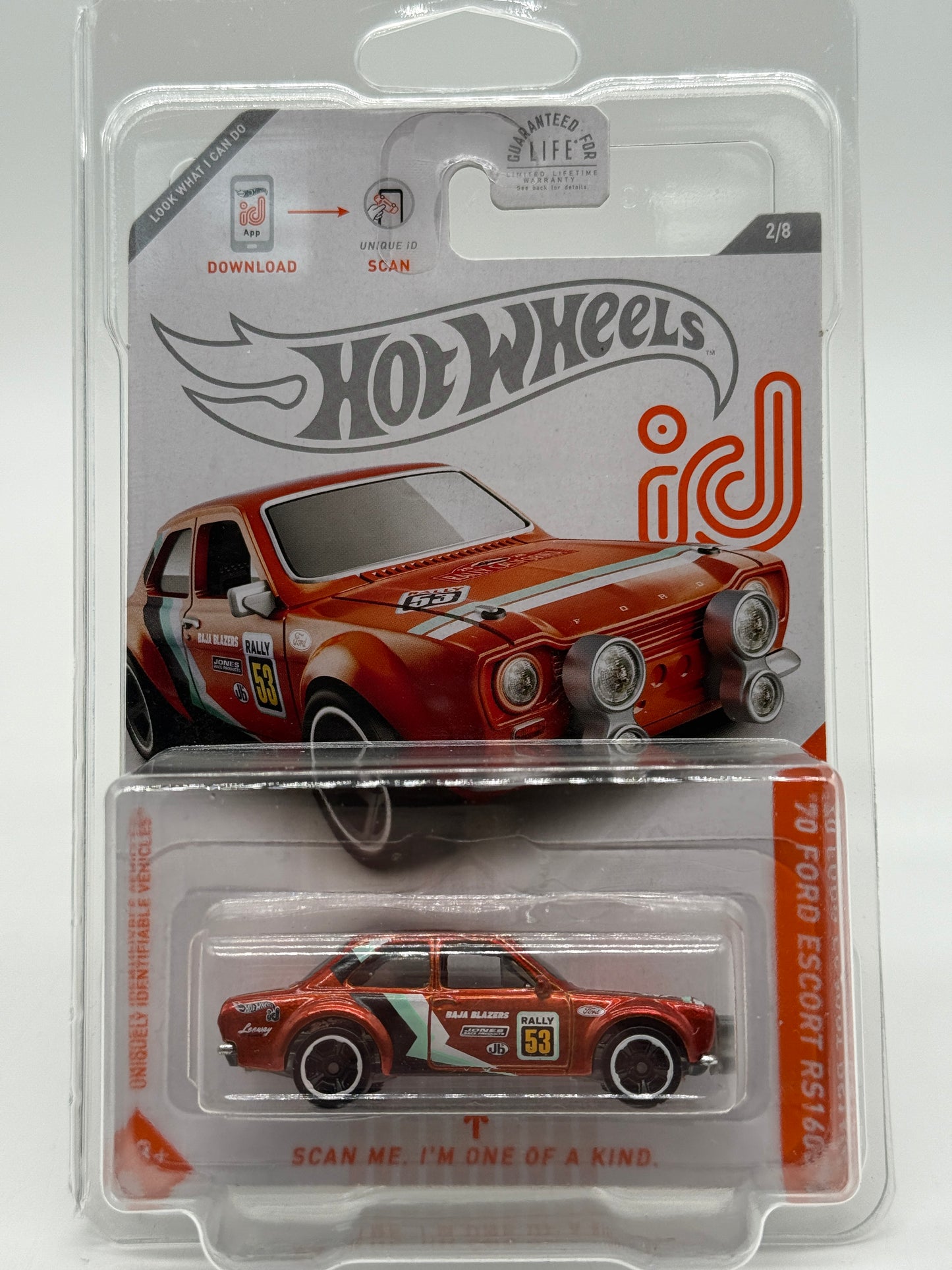 Hot Wheels ID ‘70 Ford Escort RS1600 2019 Mattel