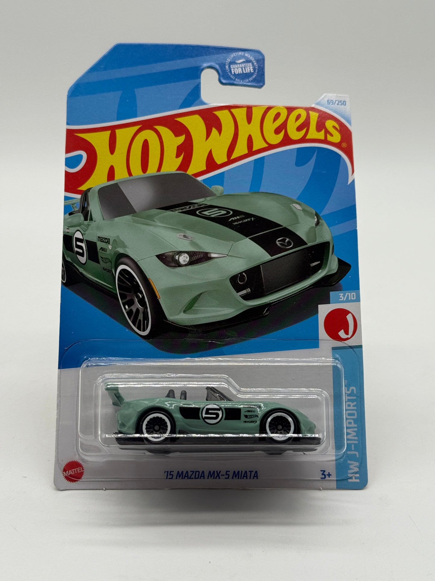 Hot Wheels ‘15 Mazda MX-5 Miata 2021 Mattel (Teal)