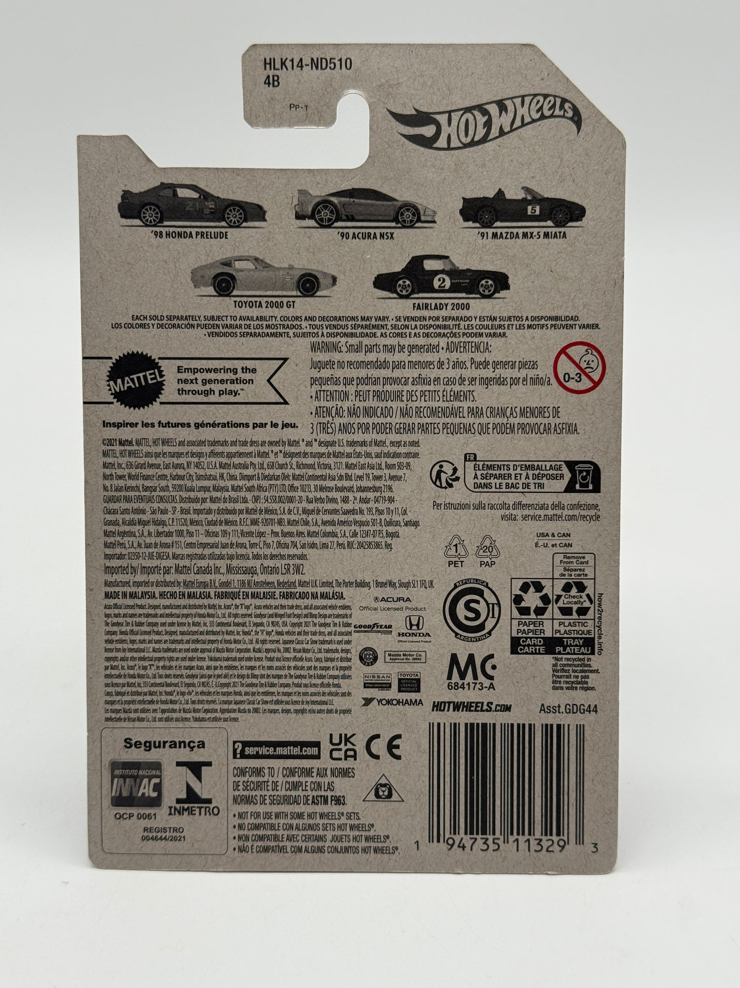 Hot Wheels Fairlady 2000 2021 Mattel