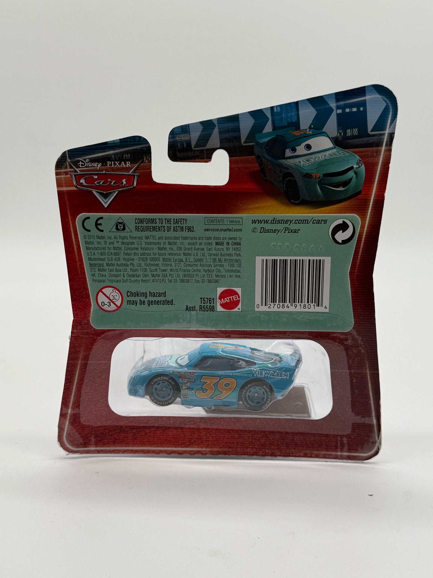 Disney Pixar Cars View Zeen No. 39 2010 Mattel