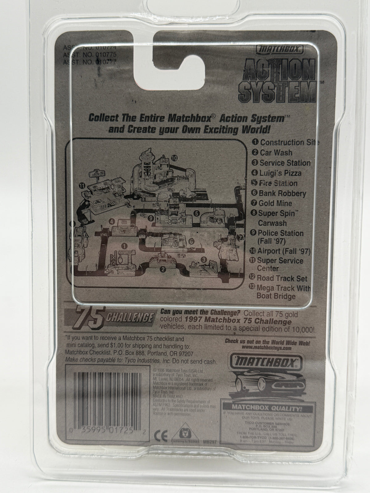 Matchbox New Model 1997 BMW Z-3 Roadster 1996 Matchbox, photo 2 of 2