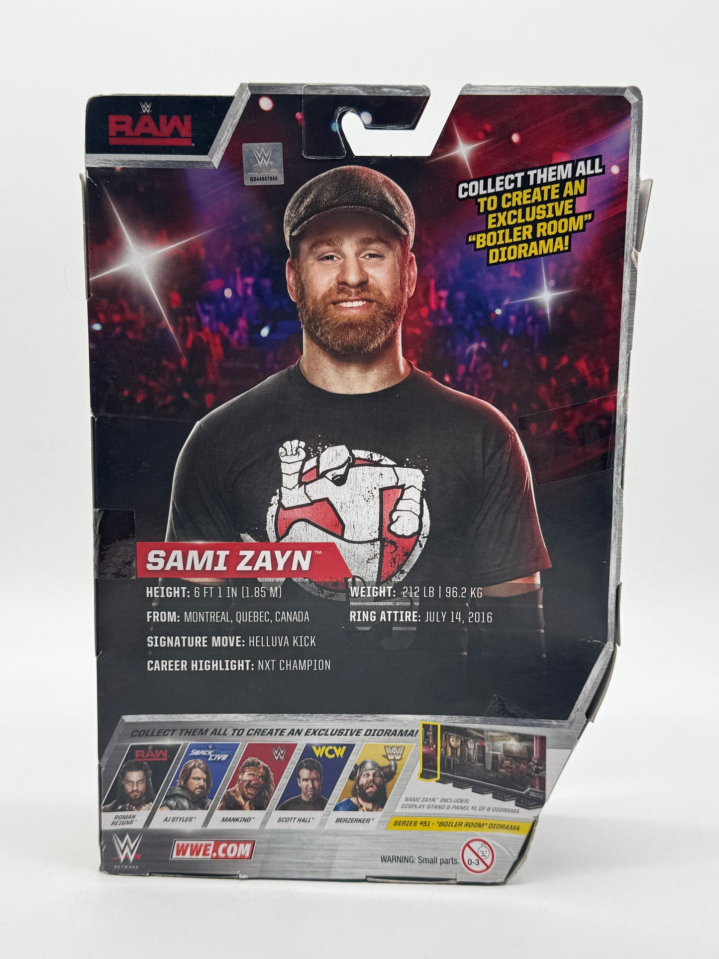 WW Elite Sami Zayn Series 51 2017 Mattel