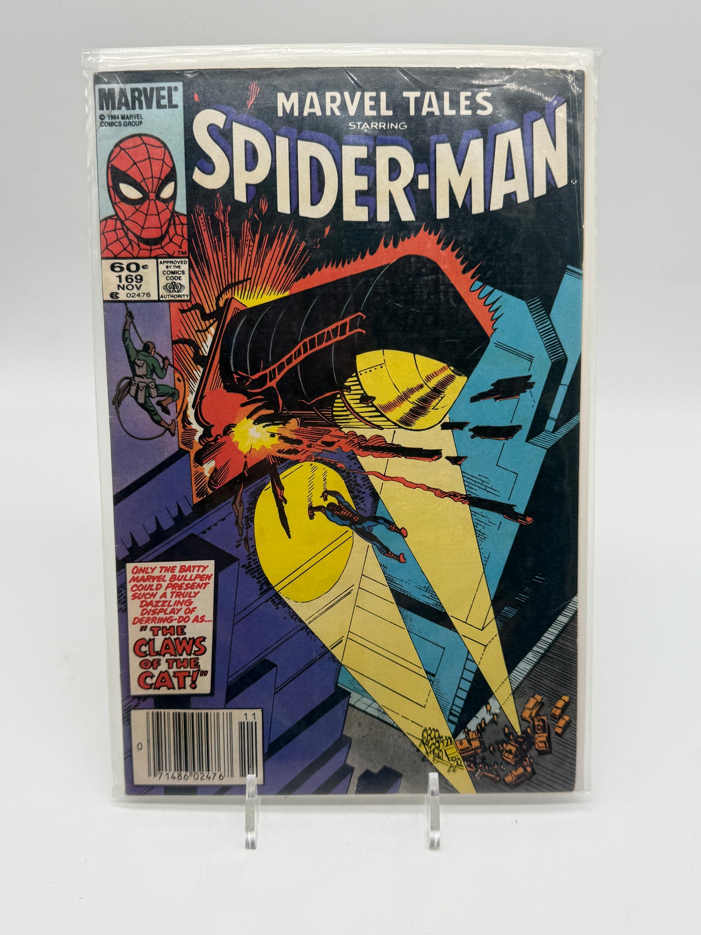 Marvel Comics Marvel Tales Spider-Man Comic Book 1984 Marvel