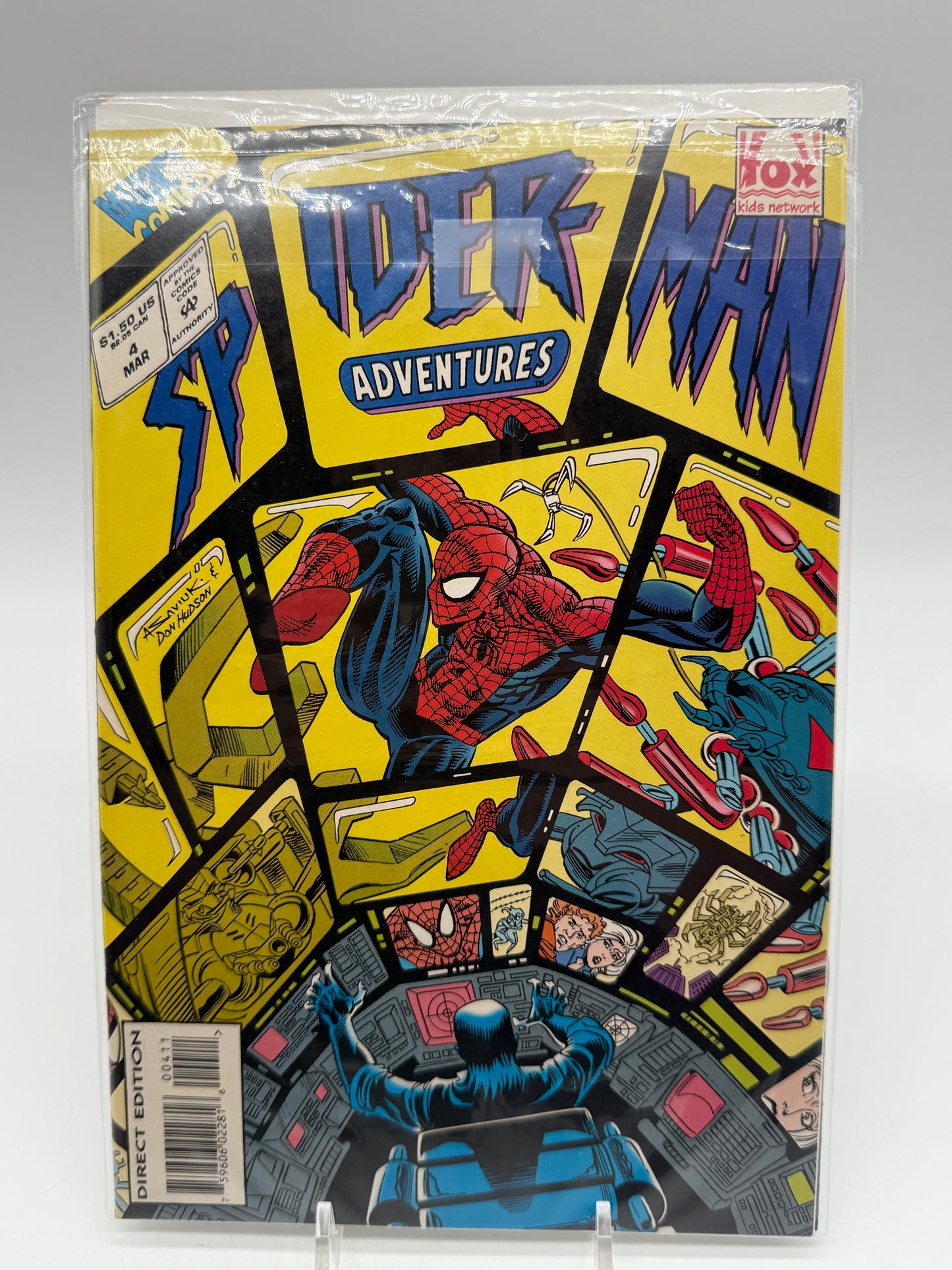 Marvel Comics Spider-Man Adventures 2 Comic Books 1990 Marvel