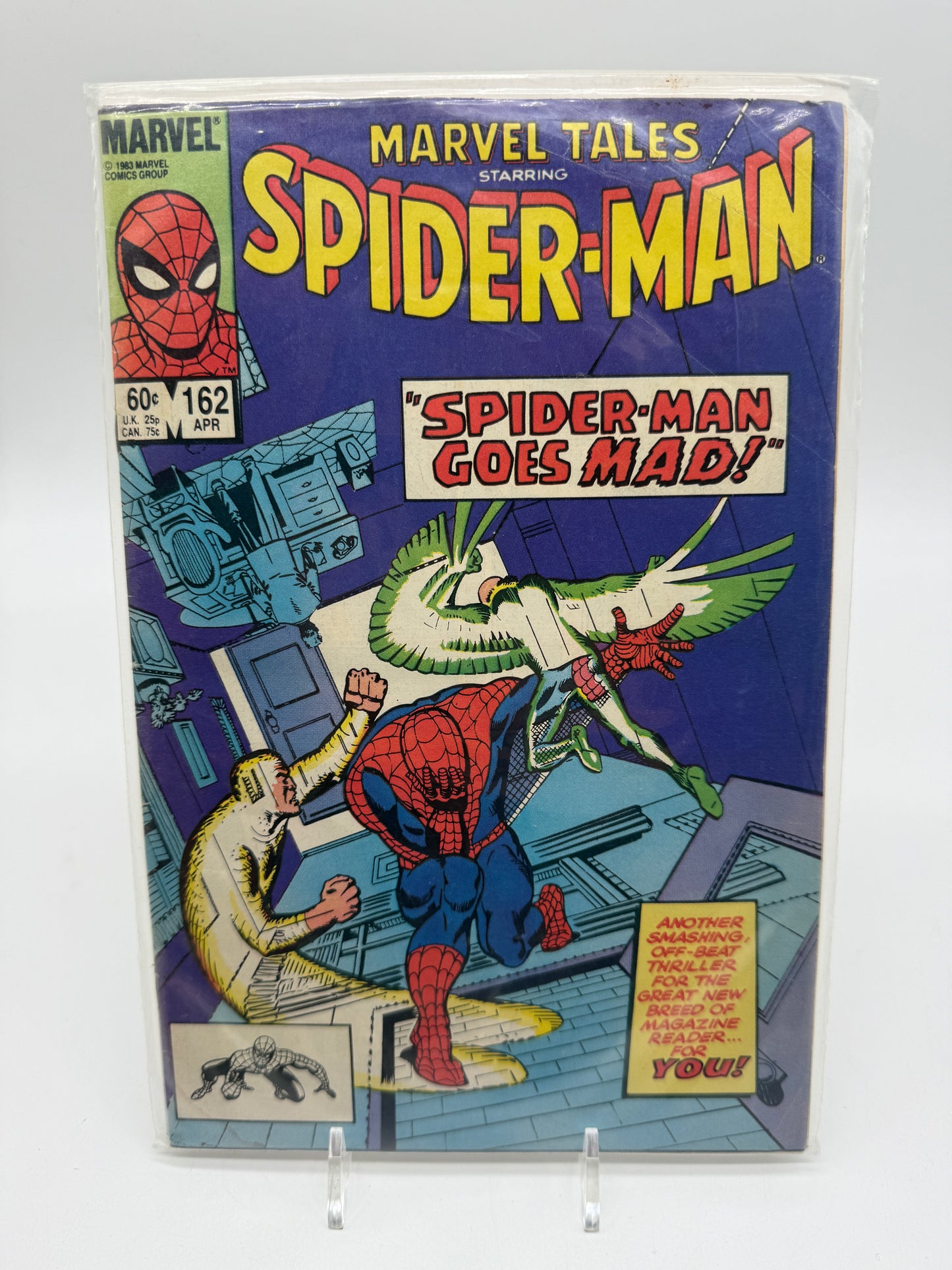Marvel Comics Marvel Tales Spider-Man Comic Book 1983 Marvel