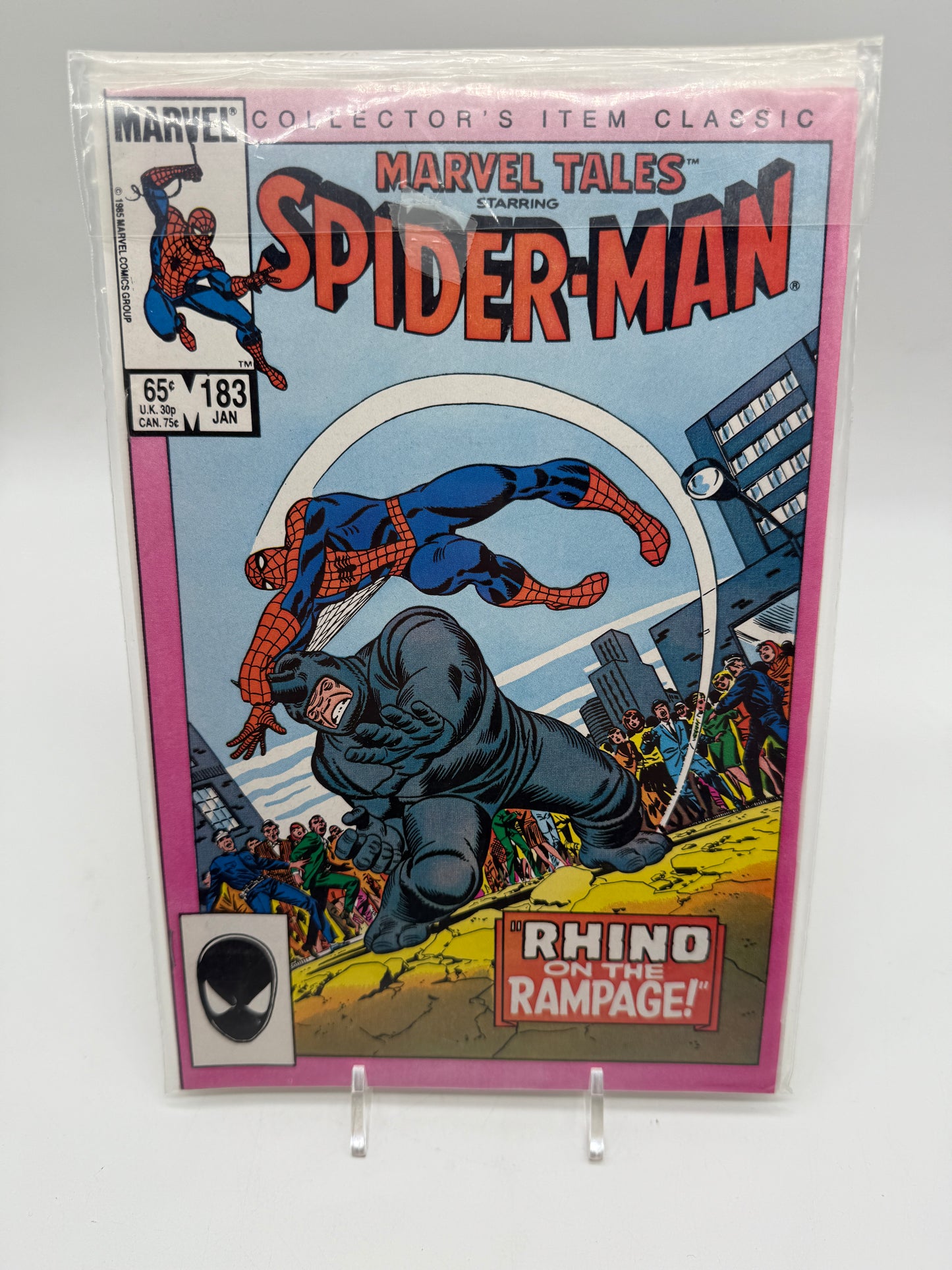 Marvel Comics Marvel Tales Spider-Man 2 Comic Books 1985 Marvel
