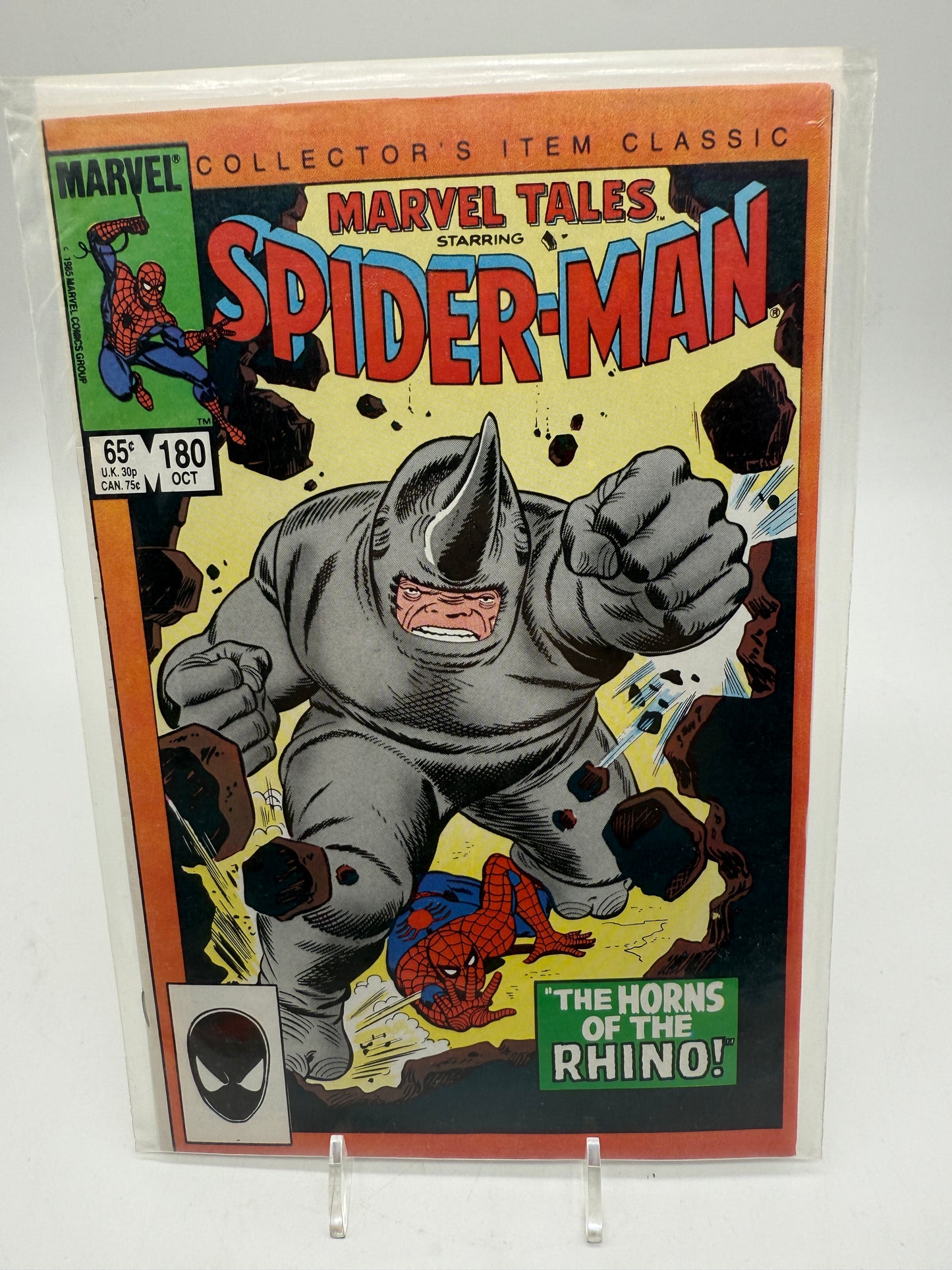 Marvel Comics Marvel Tales Spider-Man Comic Book 1985 Marvel