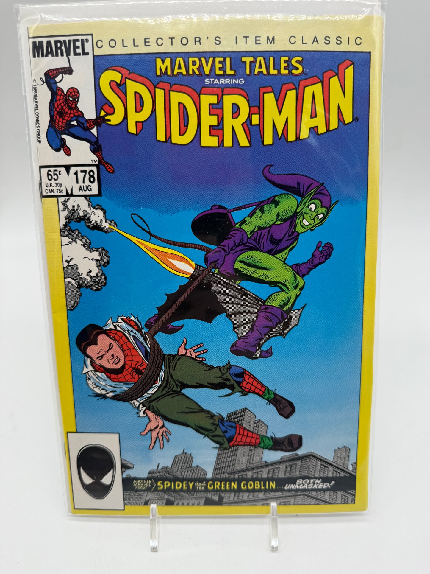 Marvel Comics Marvel Tales Spider-Man Comic Book 1985 Marvel