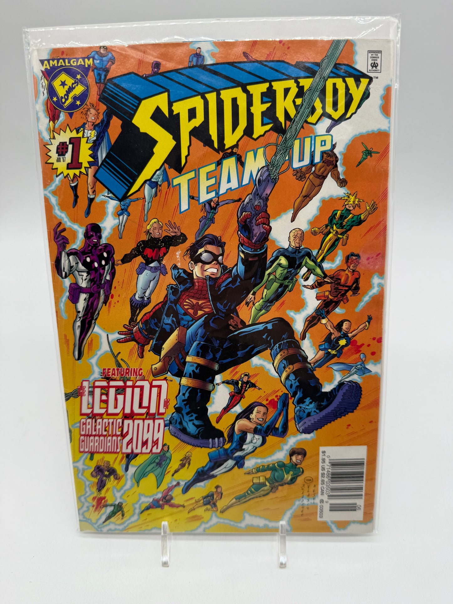 Amalgam Comics Spider-Boy Team-Up Comic Book 1997