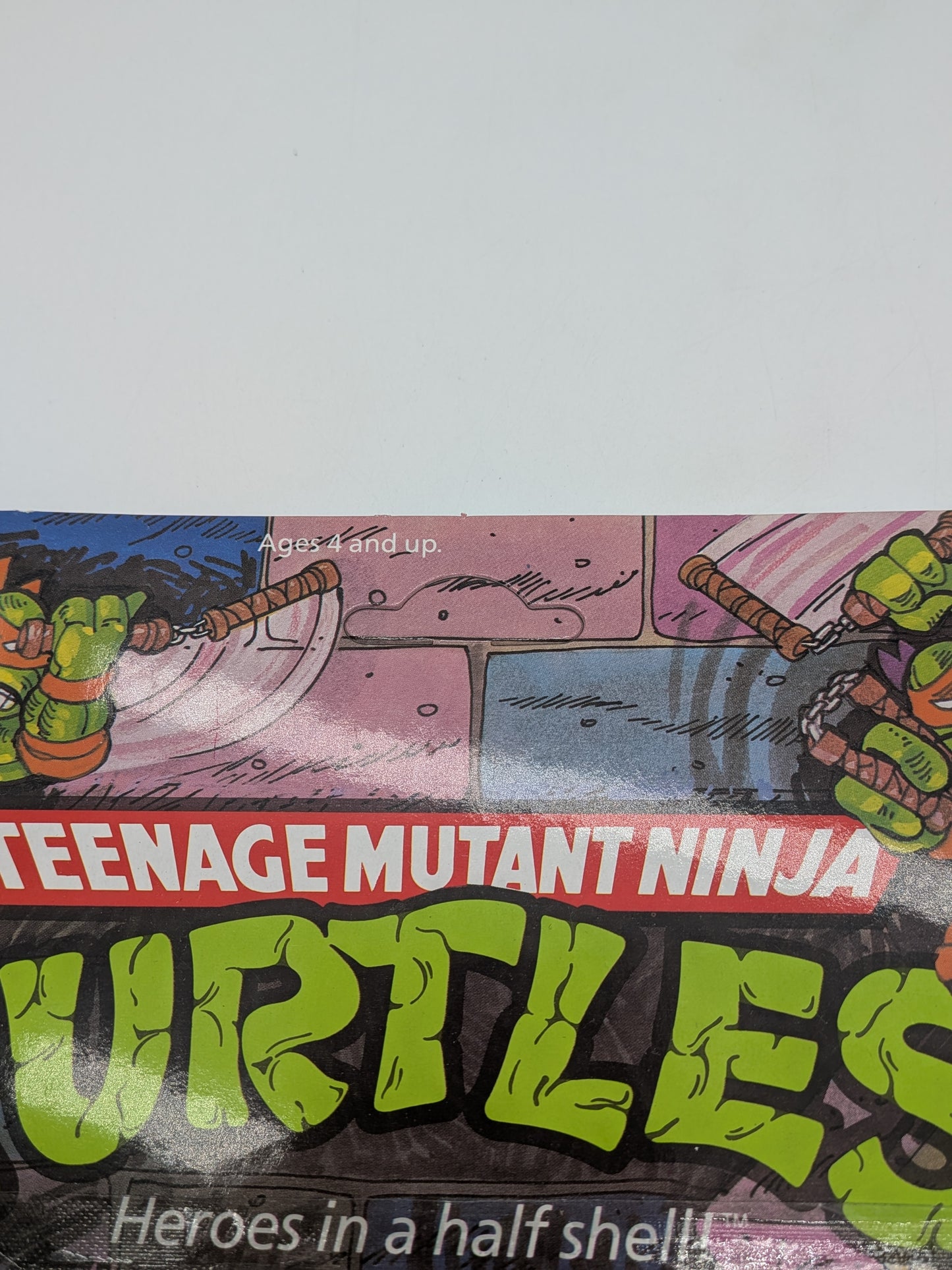 Playmates 1988 Teenage Mutant Ninja Turtles Michelangelo Action Figure